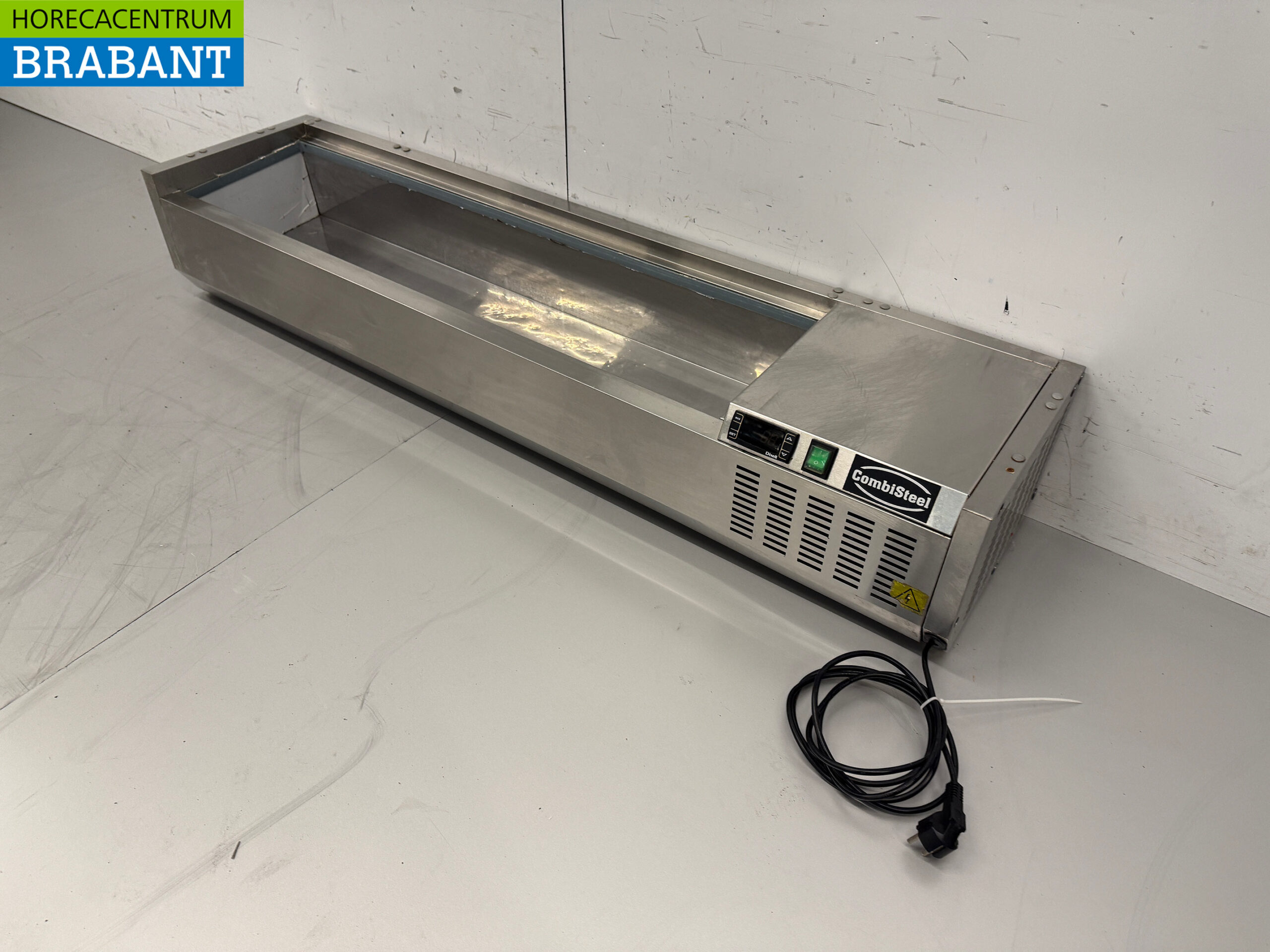 Saladier Combisteel en acier inoxydable 6 x 1/4 GN 140 cm 230V Horeca – Image 2