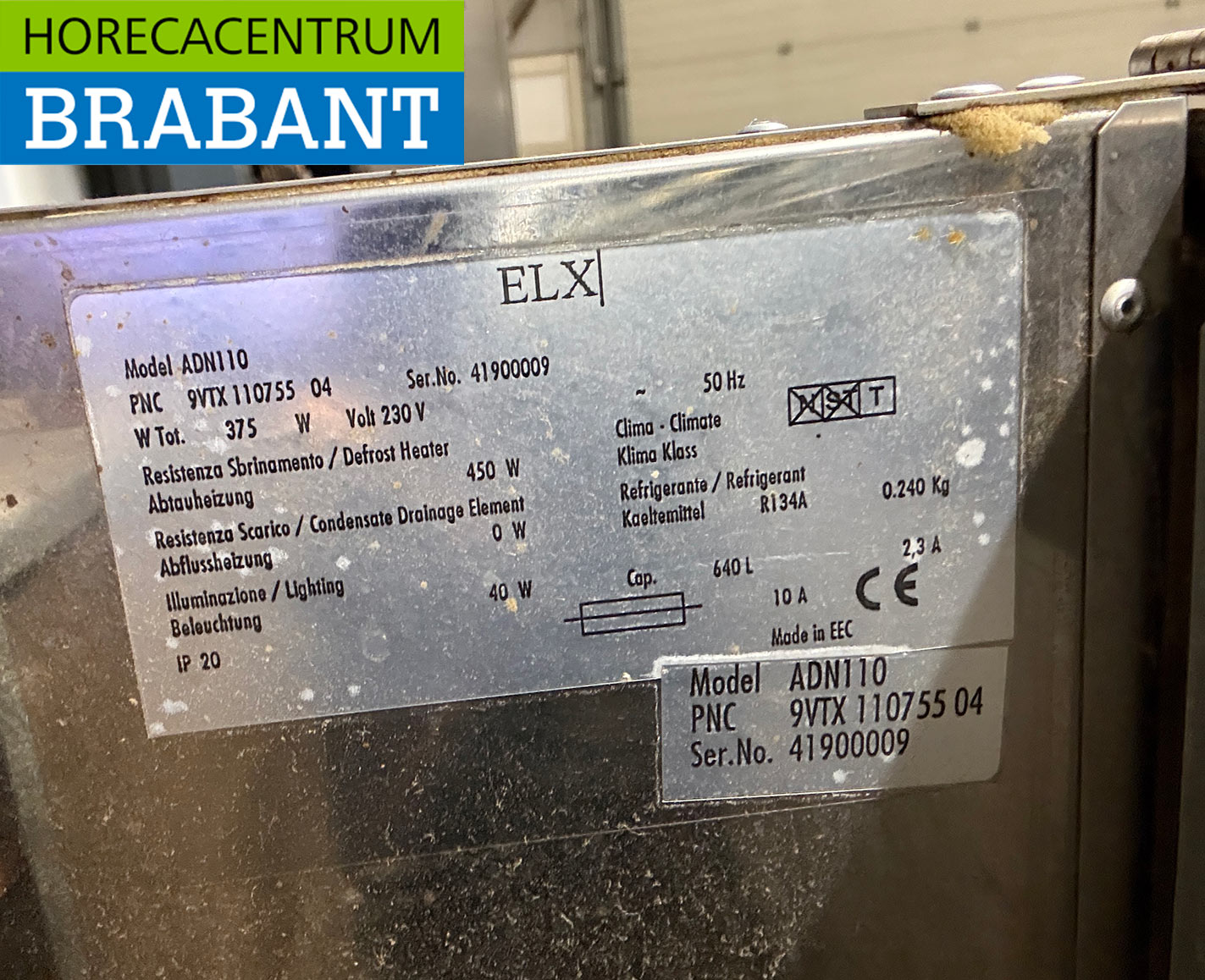 Réfrigérateur Zanussi en acier inoxydable 640 litres 230V Horeca – Image 5