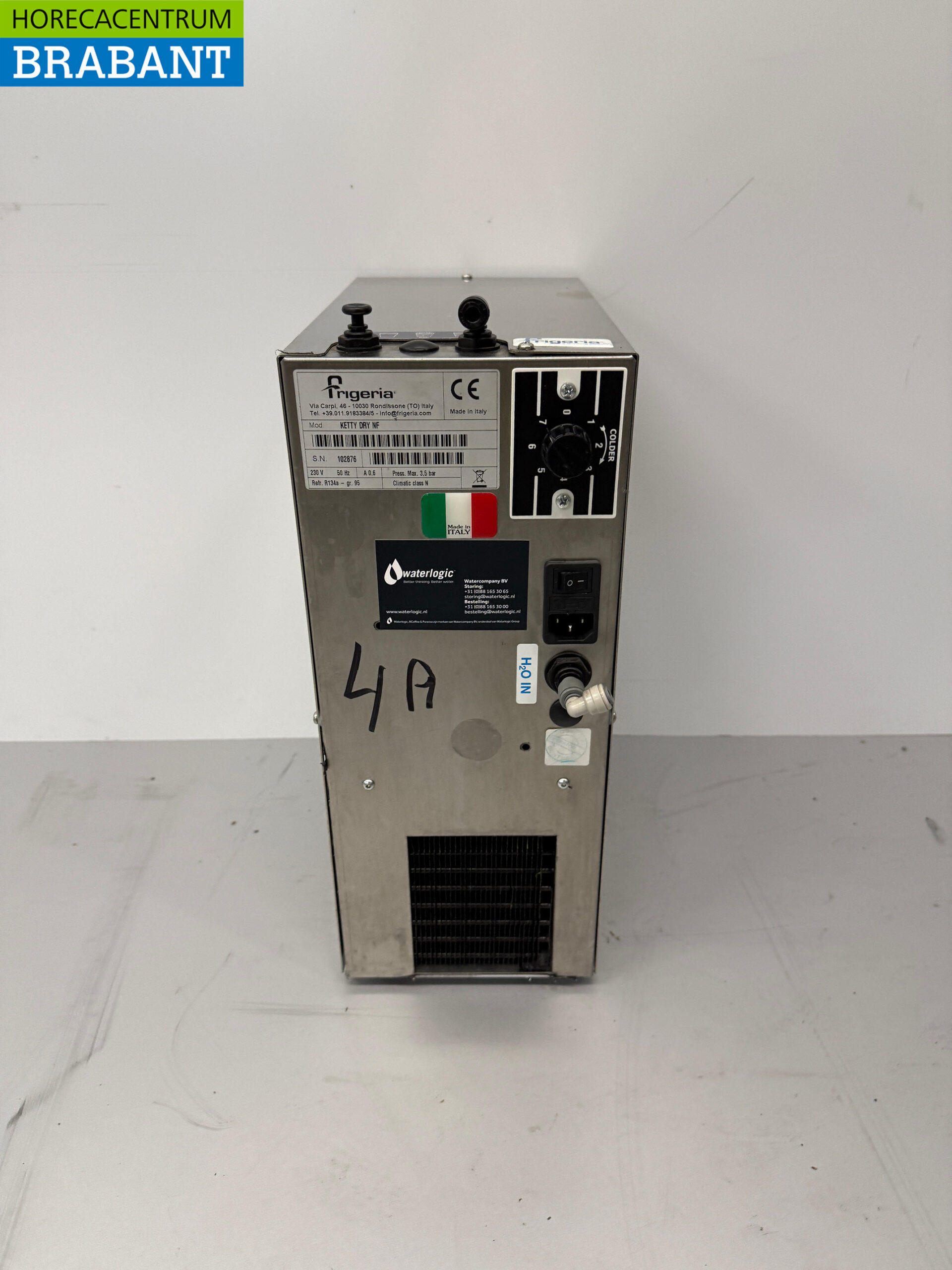 Frigeria Refroidisseur d'eau 25 litres par heure 230V Horeca