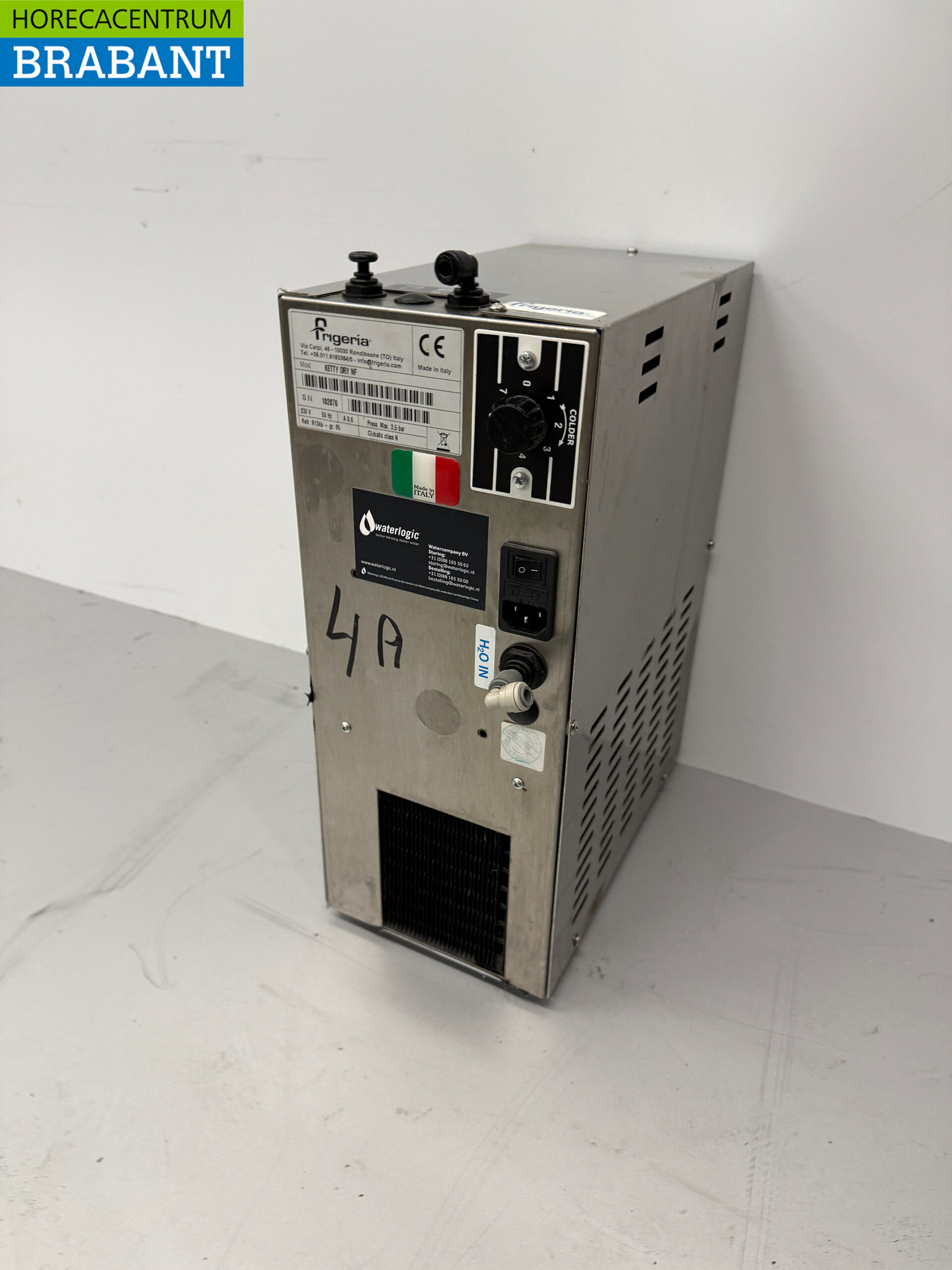 Frigeria Refroidisseur d'eau 25 litres par heure 230V Horeca – Image 2