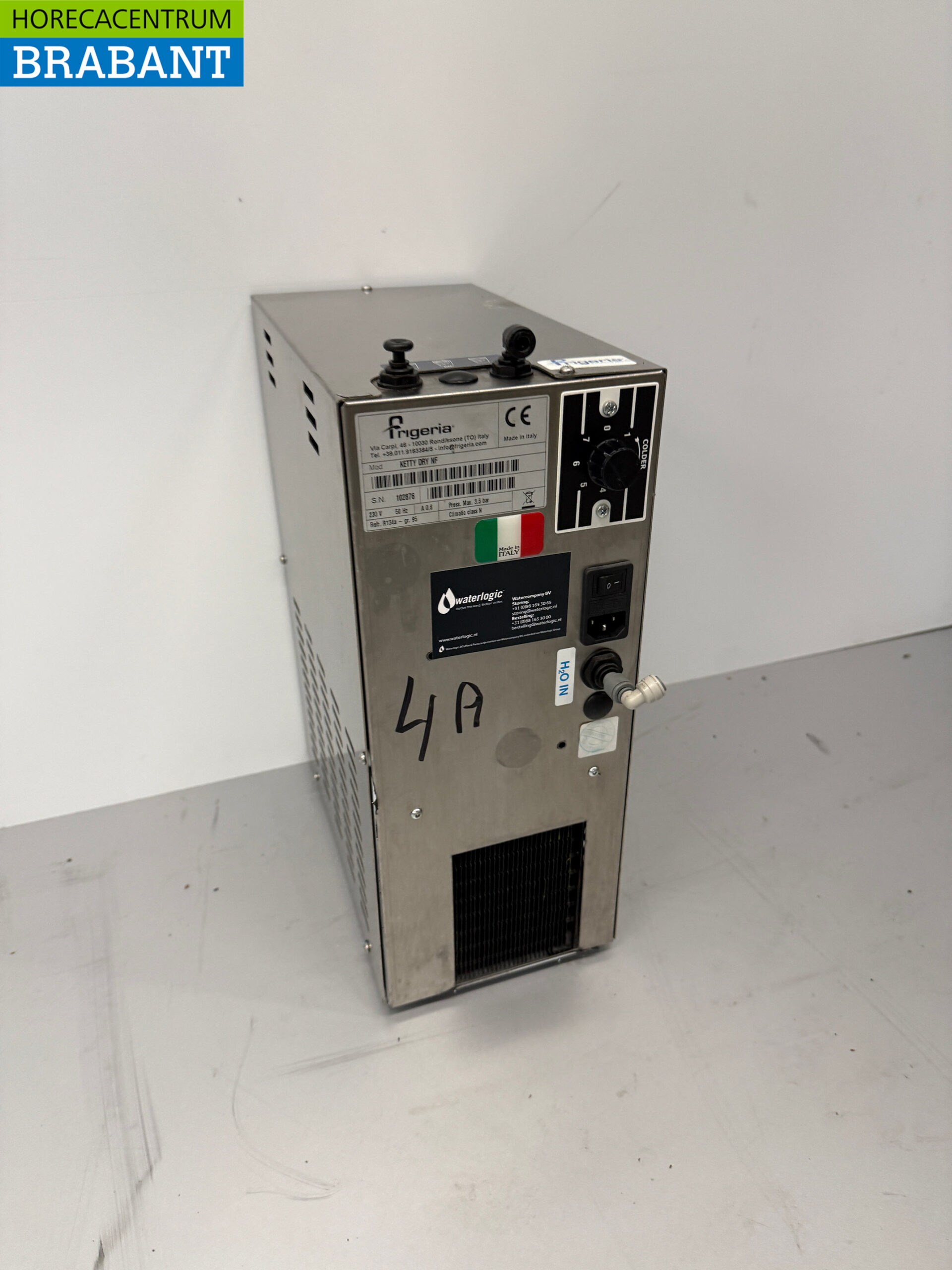Frigeria Refroidisseur d'eau 25 litres par heure 230V Horeca – Image 3