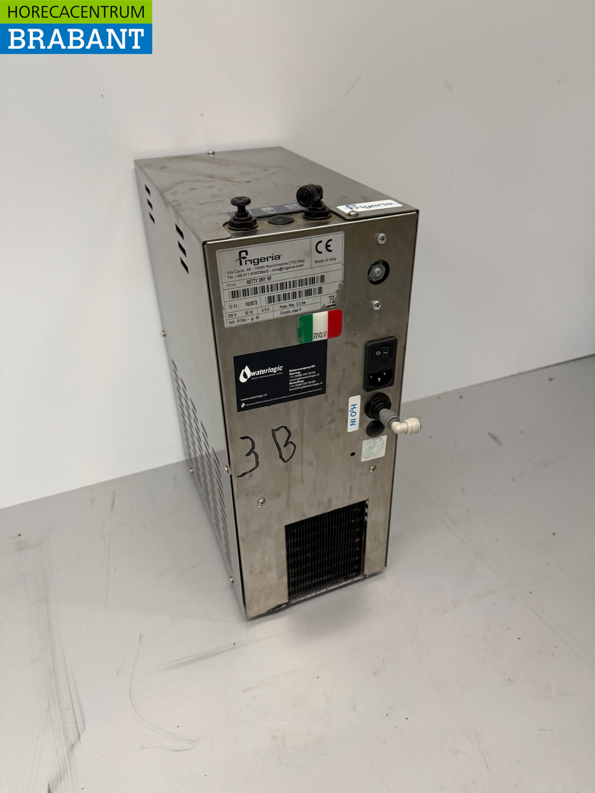 Frigeria Refroidisseur d'eau 25 litres par heure 230V Horeca – Image 3