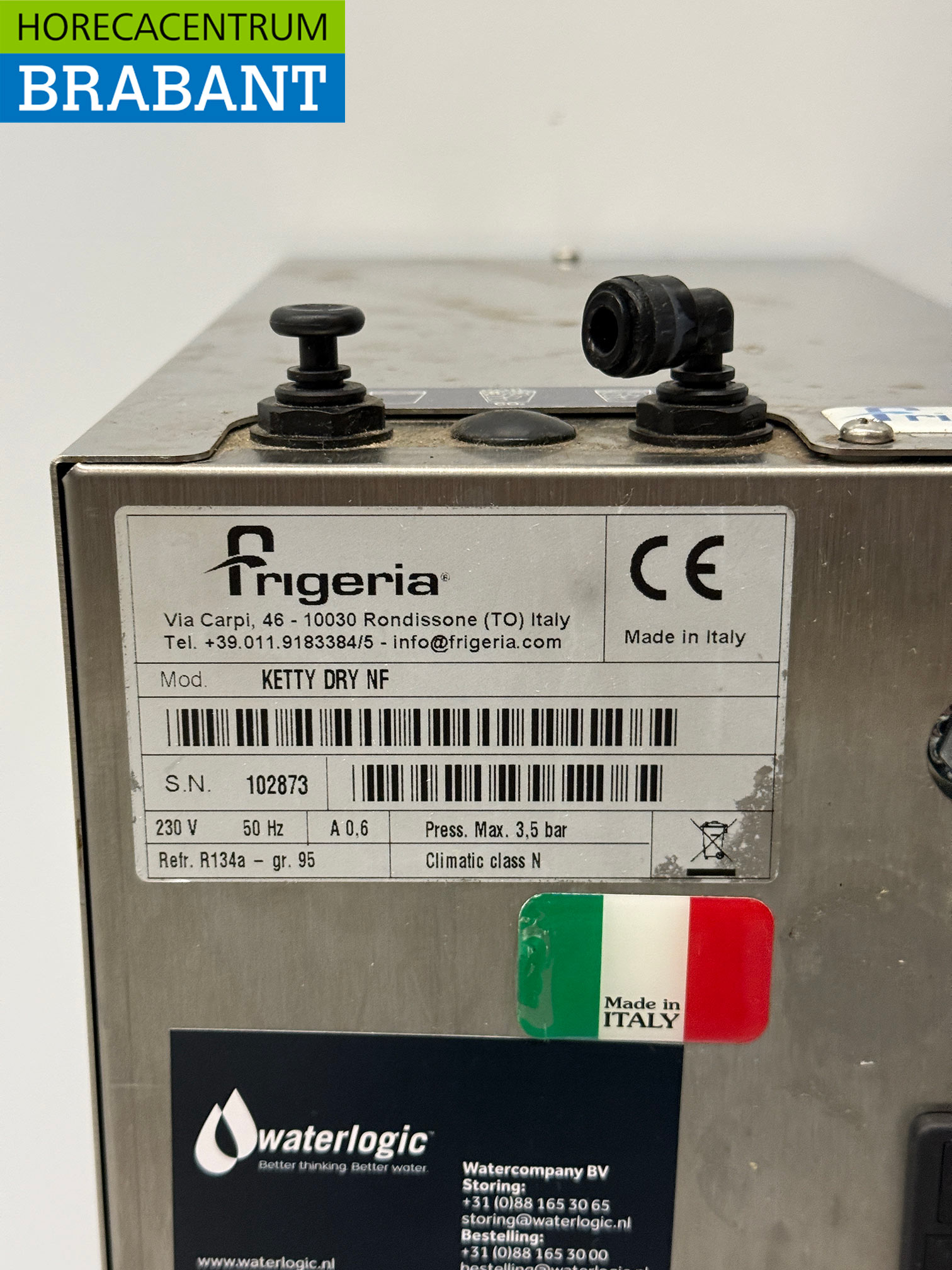 Frigeria Refroidisseur d'eau 25 litres par heure 230V Horeca – Image 5