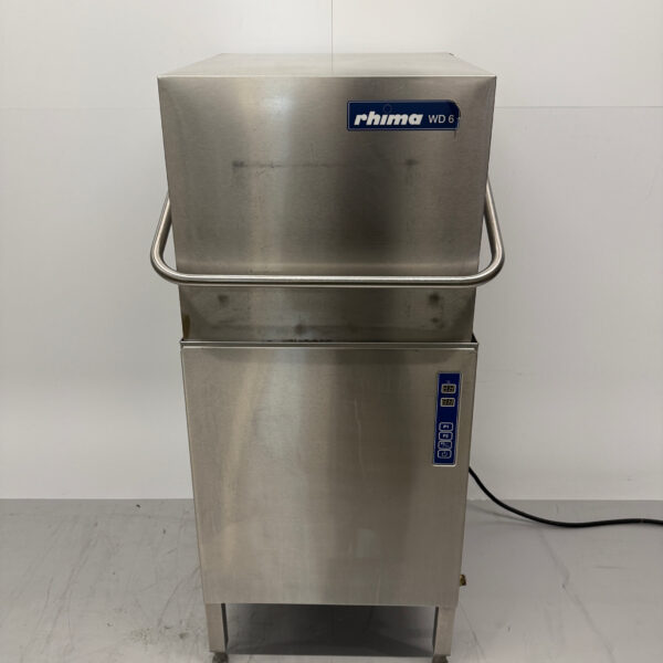 Lave-vaisselle à passage Rhima en acier inoxydable 400V Horeca