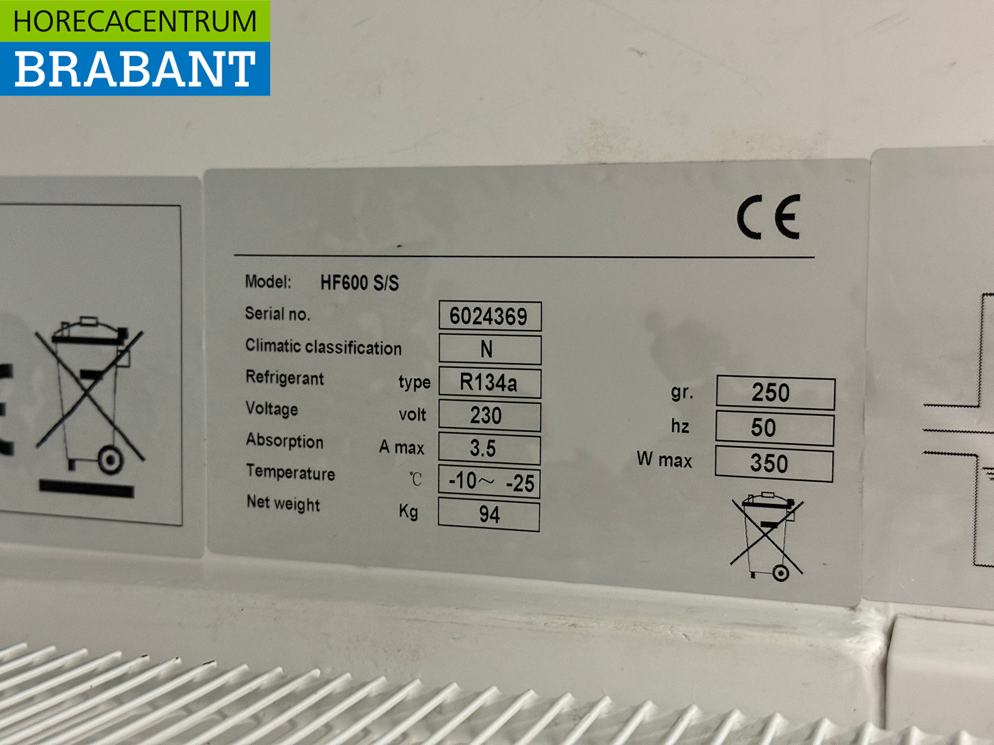 Congélateur Maxxfrost en acier inoxydable 570 litres 230V Horeca – Image 5
