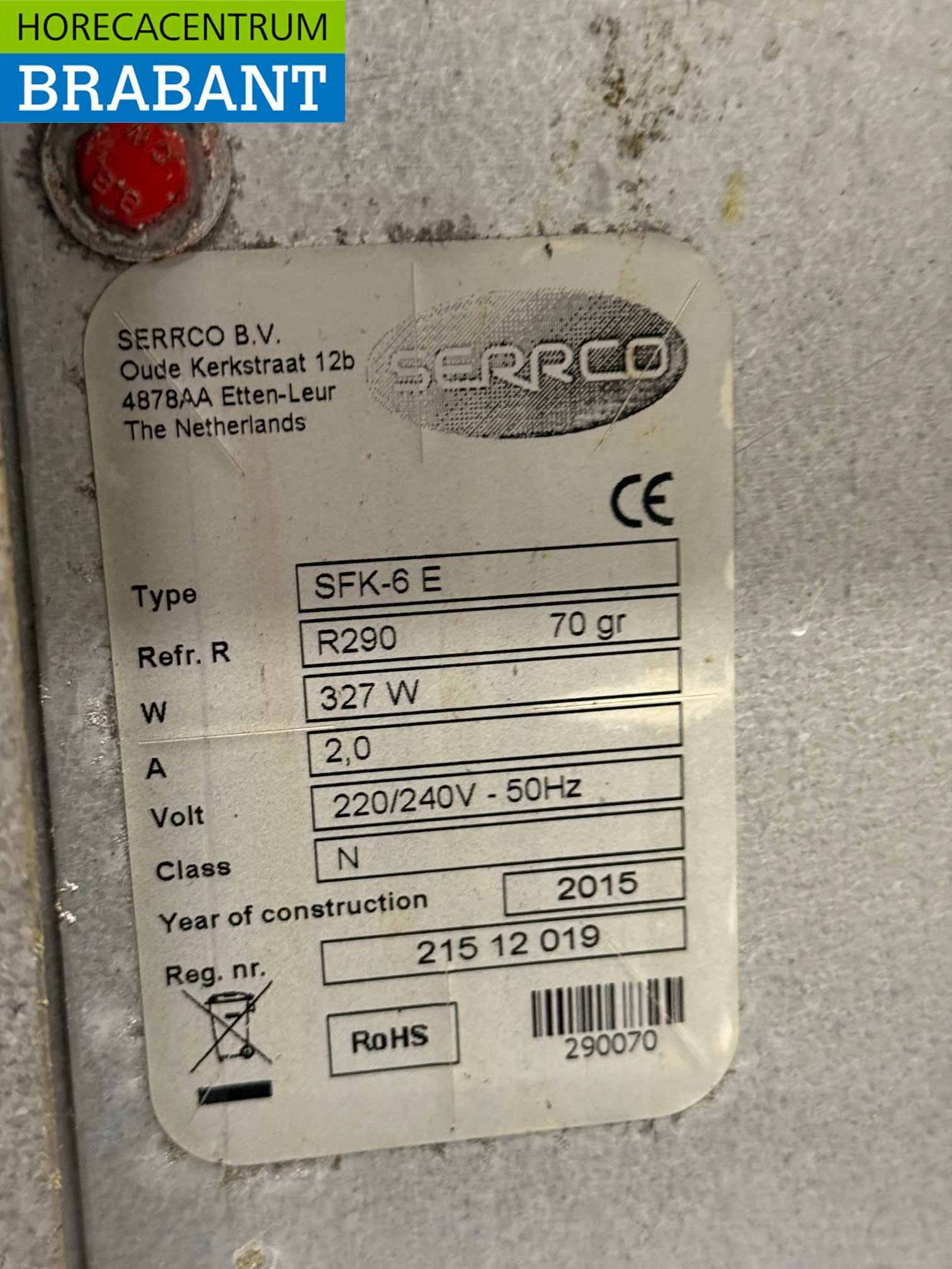 Serrco refroidisseur de fûts 6 x 20 litres 111 cm 230V Horeca – Image 5