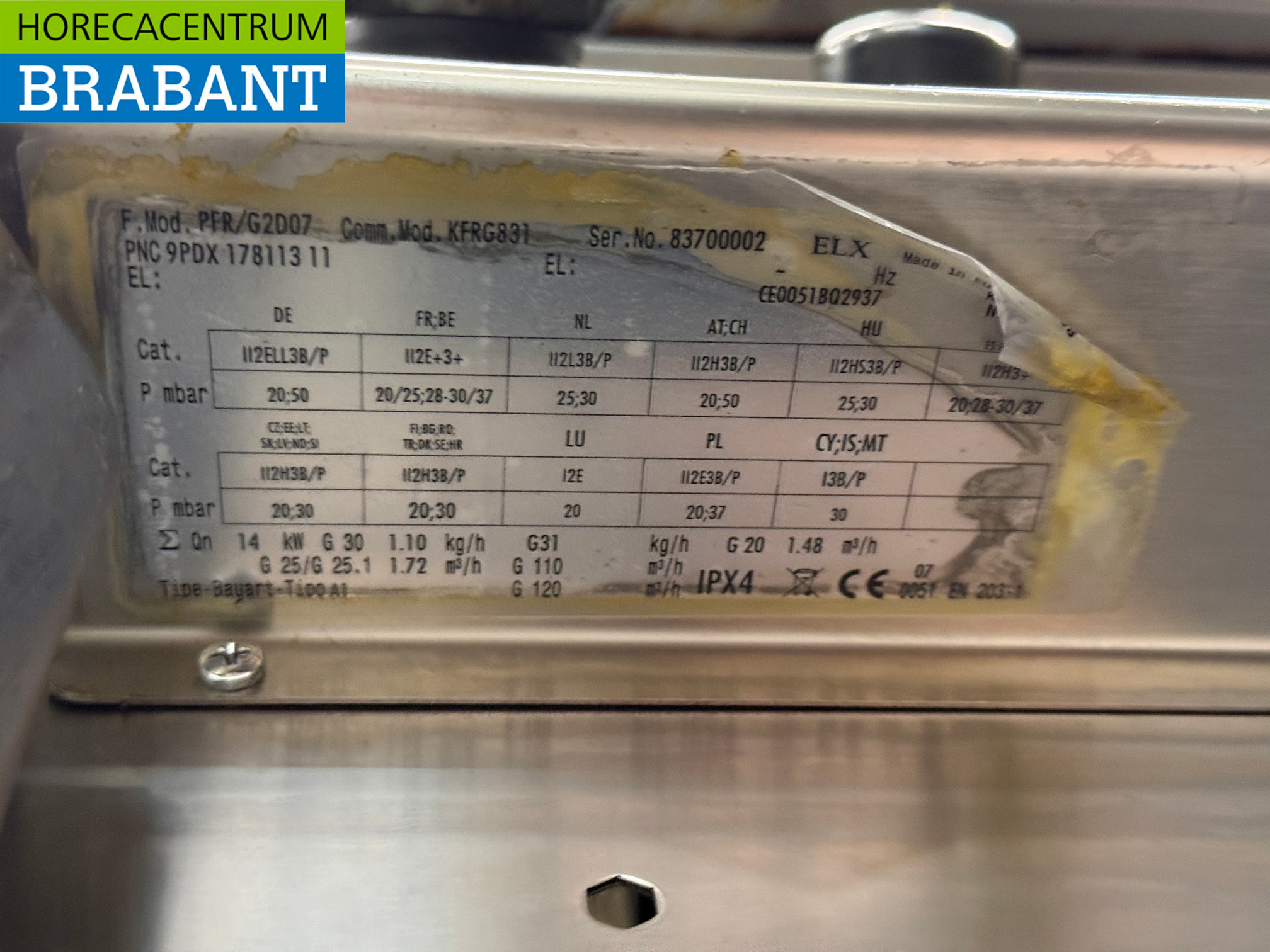 Friteuse double Zanussi en acier inoxydable 2 x 10 litres GAS Restauration – Image 6