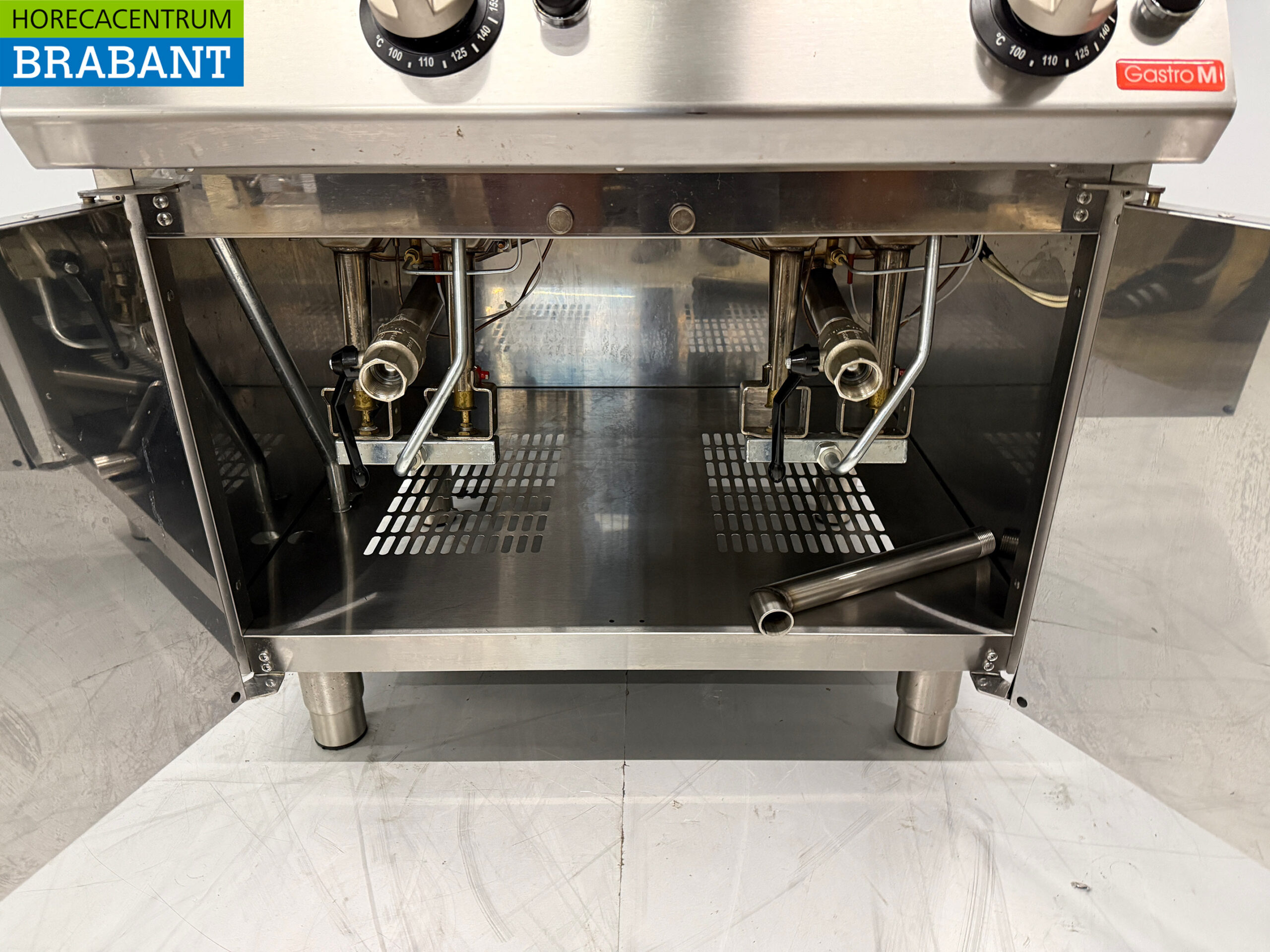 Friteuse double Gastro M en acier inoxydable 2 x 13 litres GAS Catering – Image 5