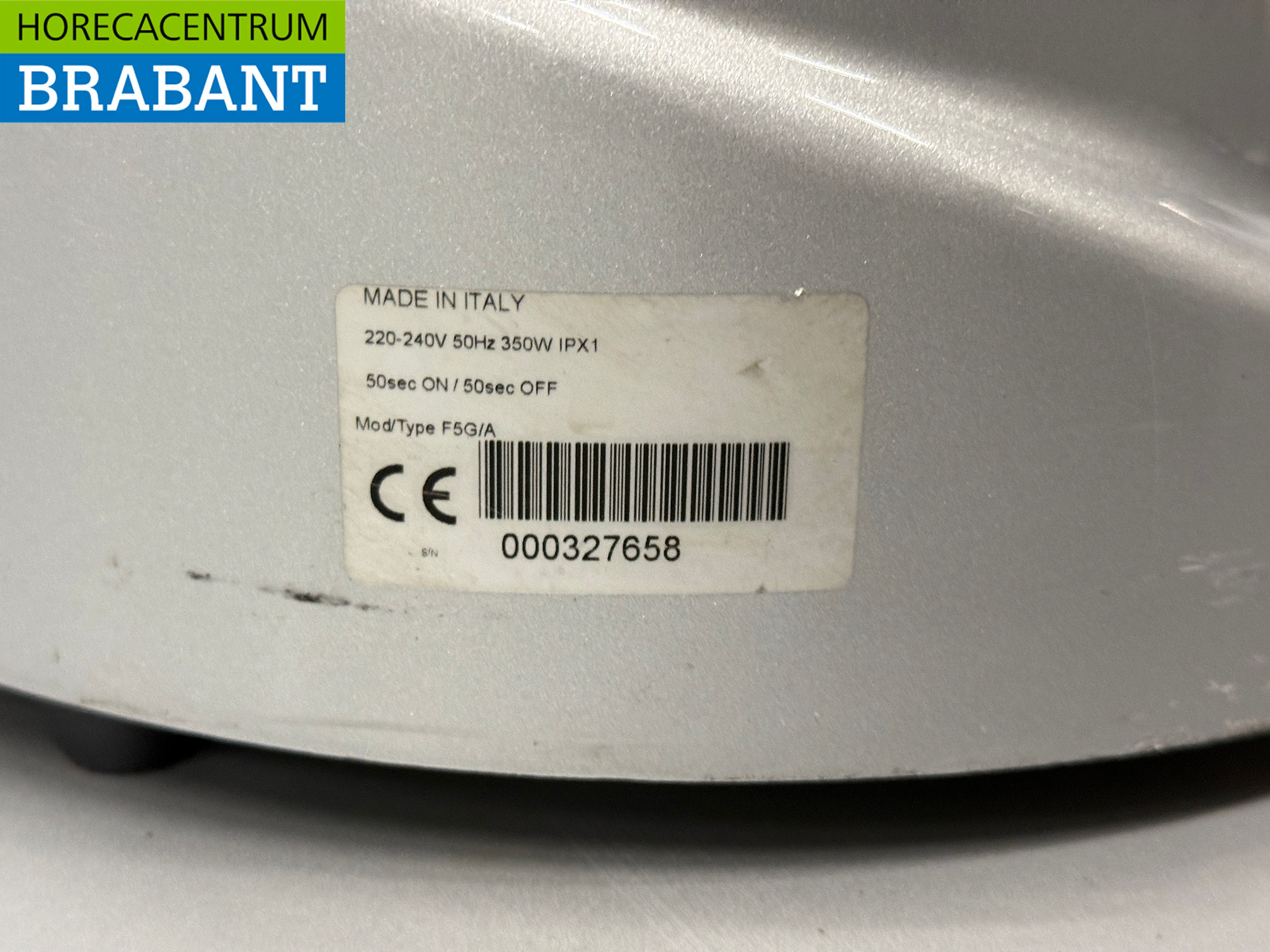 Fiorenzato Moulin à grains avec réservoir 230V Horeca – Image 6