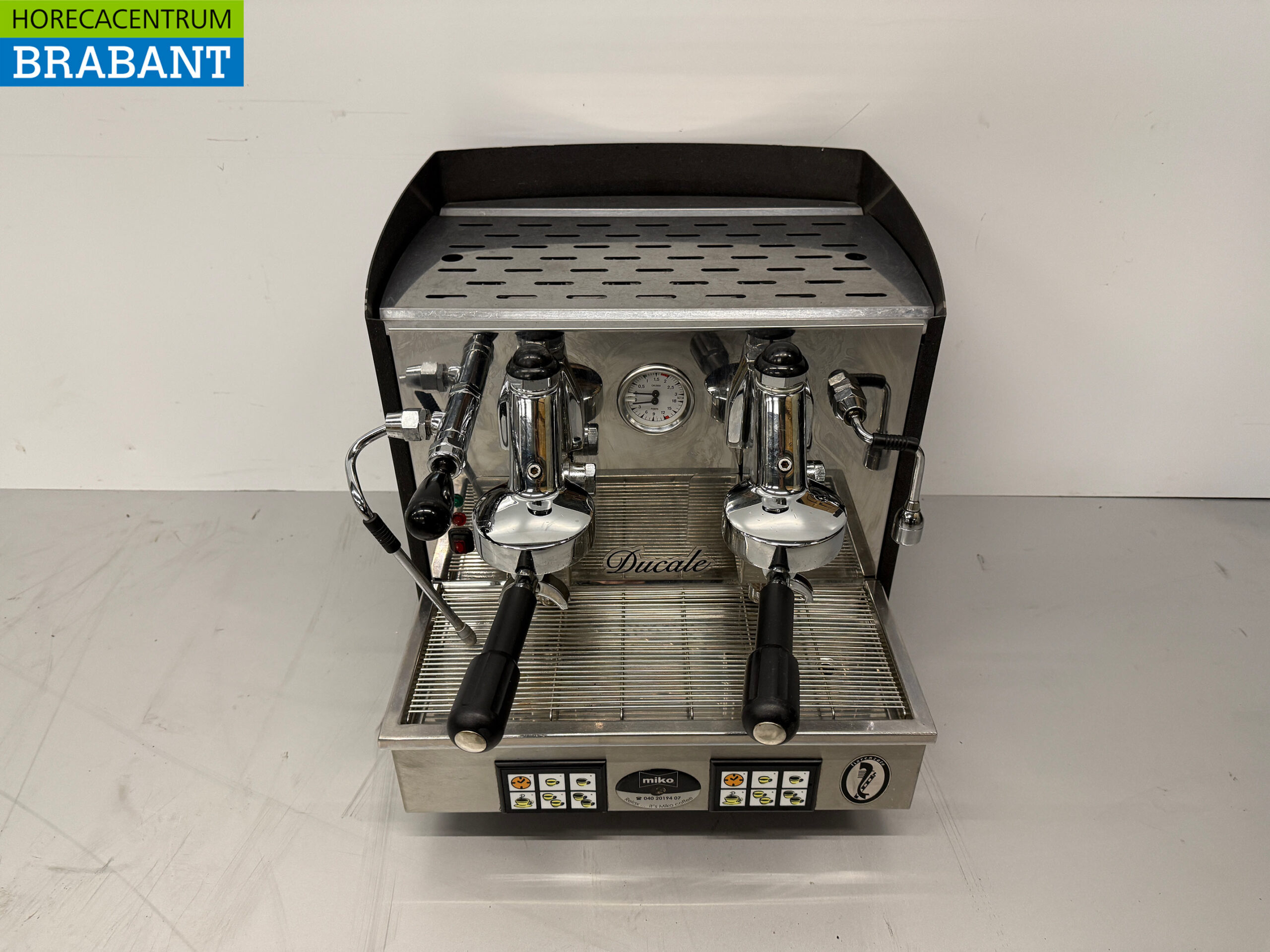 Machine à expresso 2 groupes Fiorenzato en acier inoxydable 230V Horeca