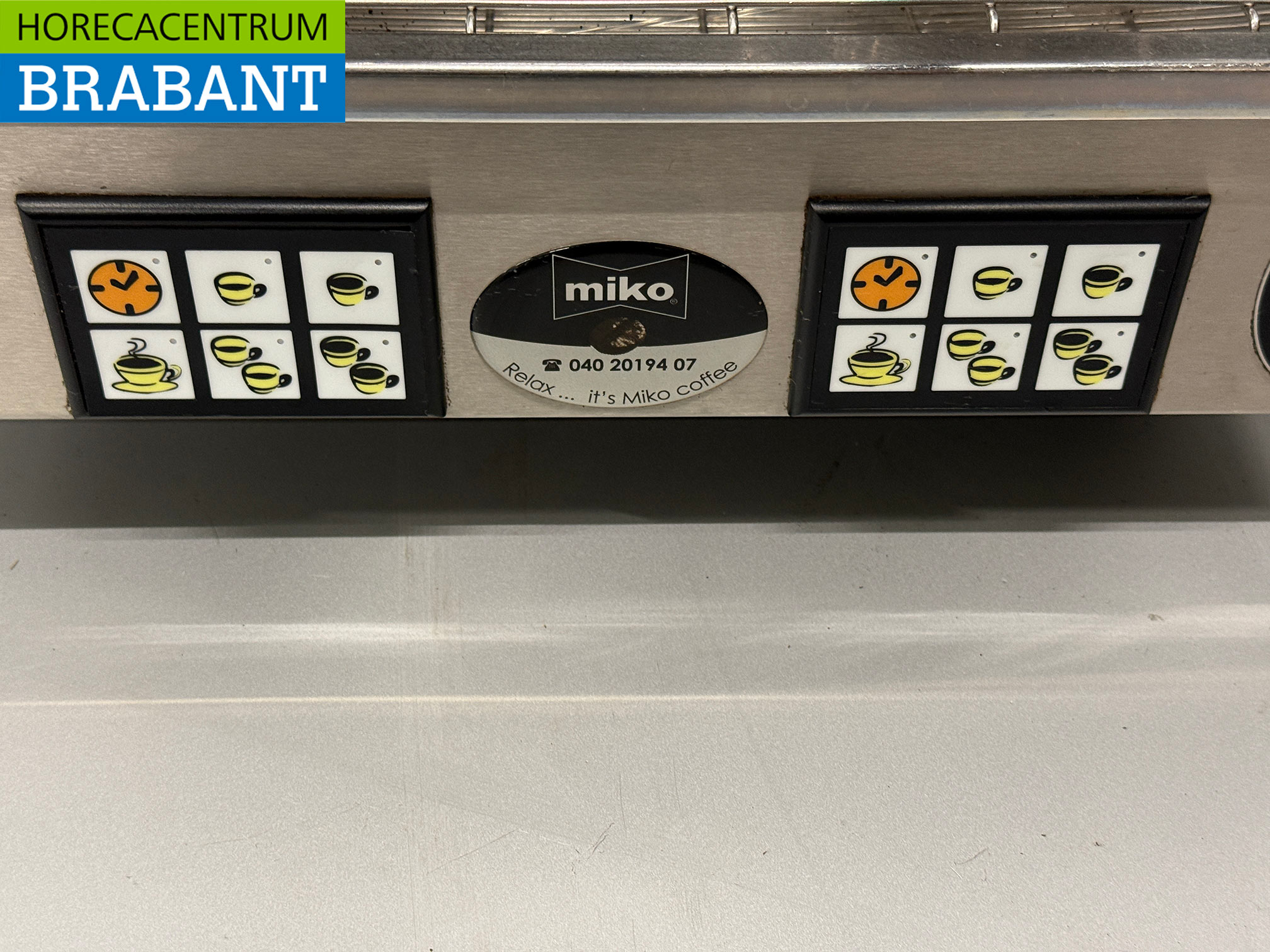 Machine à expresso 2 groupes Fiorenzato en acier inoxydable 230V Horeca – Image 4