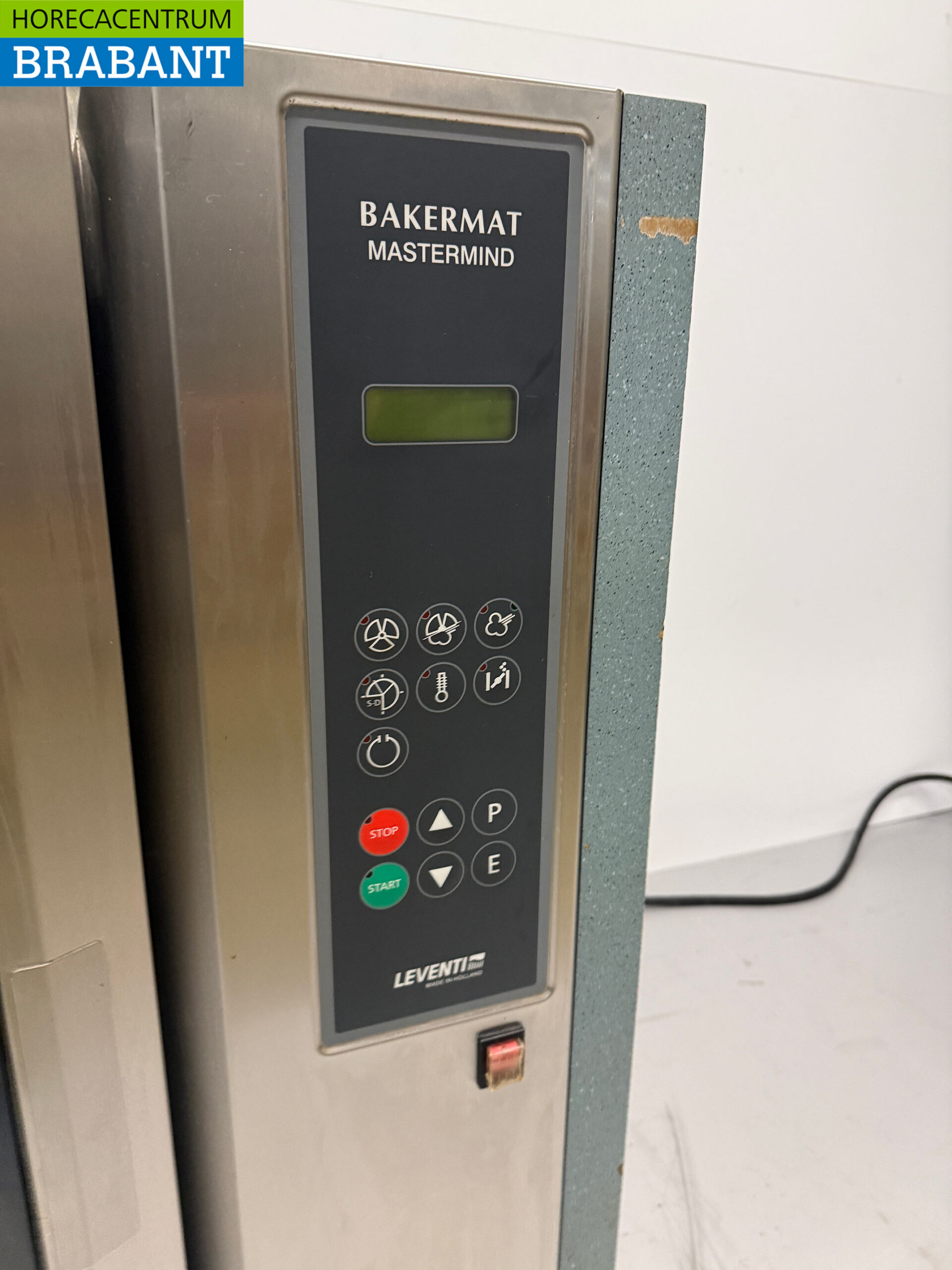 Four à air chaud Leventi en acier inoxydable avec injection d'humidité 12 x 60/40 cm 400V Horeca – Image 4