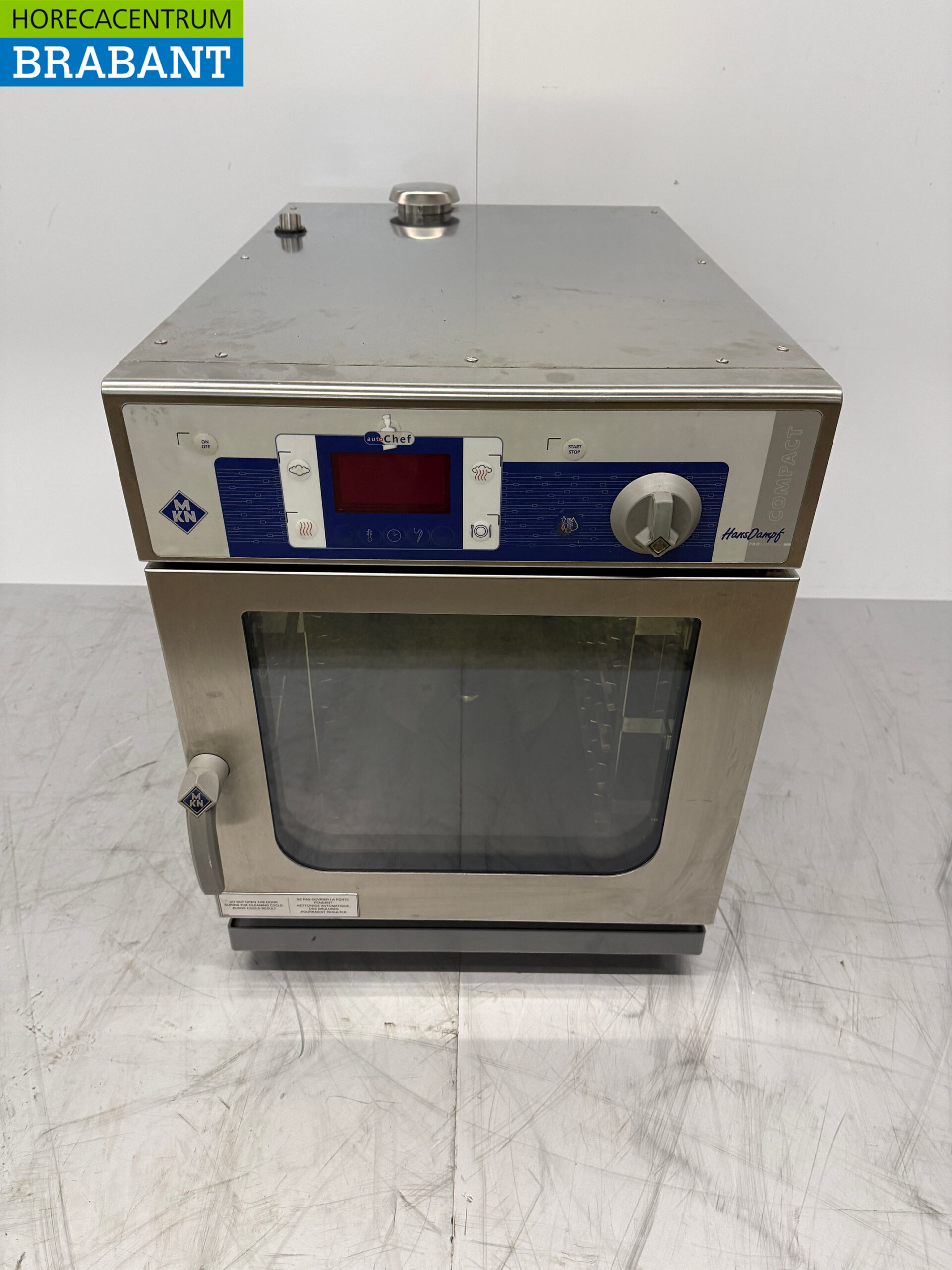 Acier inoxydable MKN Combisteamer 7 x 1/1 GN 400V Horeca