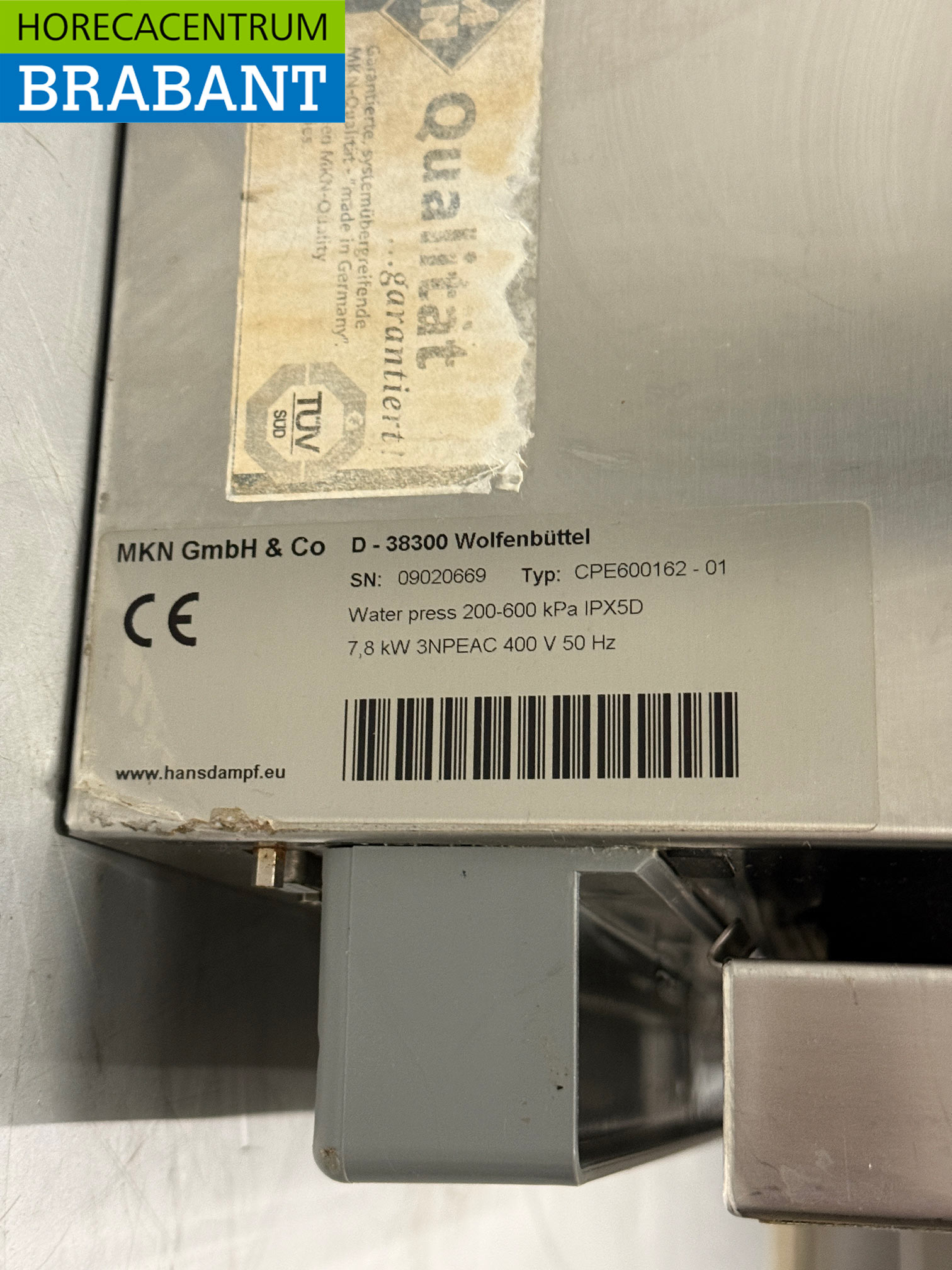 Acier inoxydable MKN Combisteamer 7 x 1/1 GN 400V Horeca – Image 7