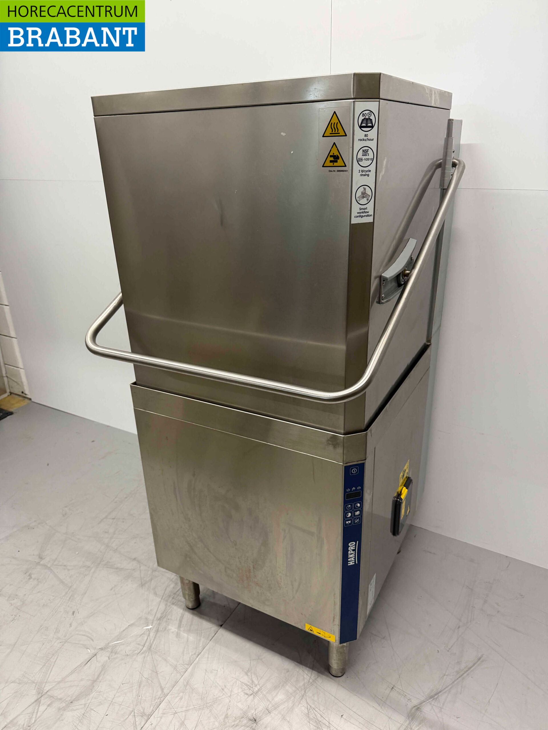 Lave-vaisselle coulissant Zanussi HHT8 en acier inoxydable 400V Restauration – Image 2