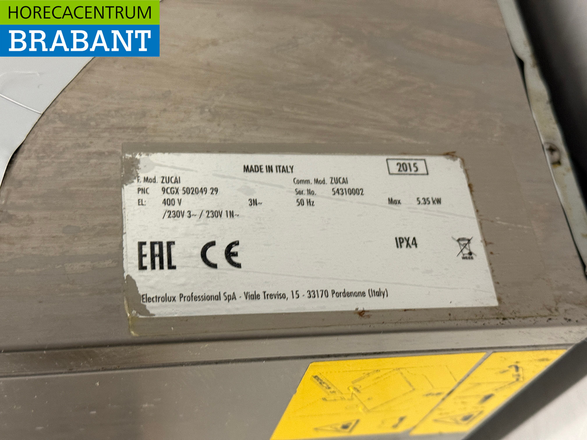 Lave-vaisselle Zanussi en acier inoxydable 230V Horeca – Image 6