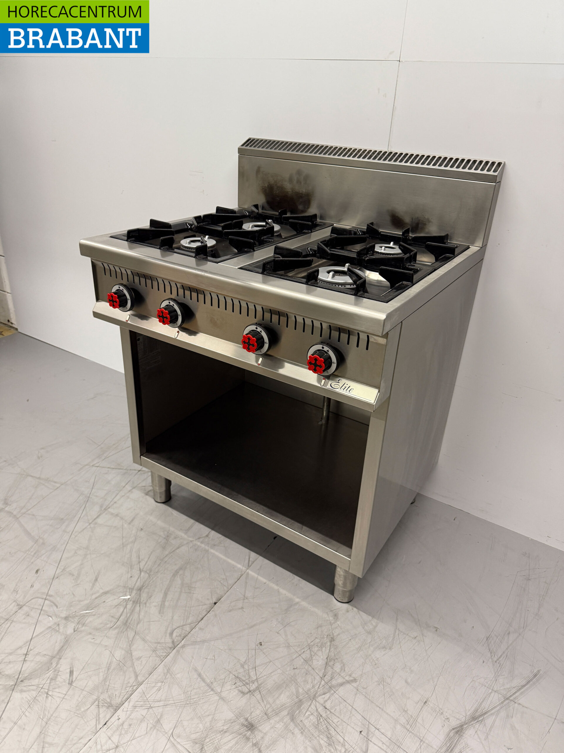 Plaque de cuisson à 4 feux Zanussi en acier inoxydable 80 cm GAS Catering (kopie) – Image 3