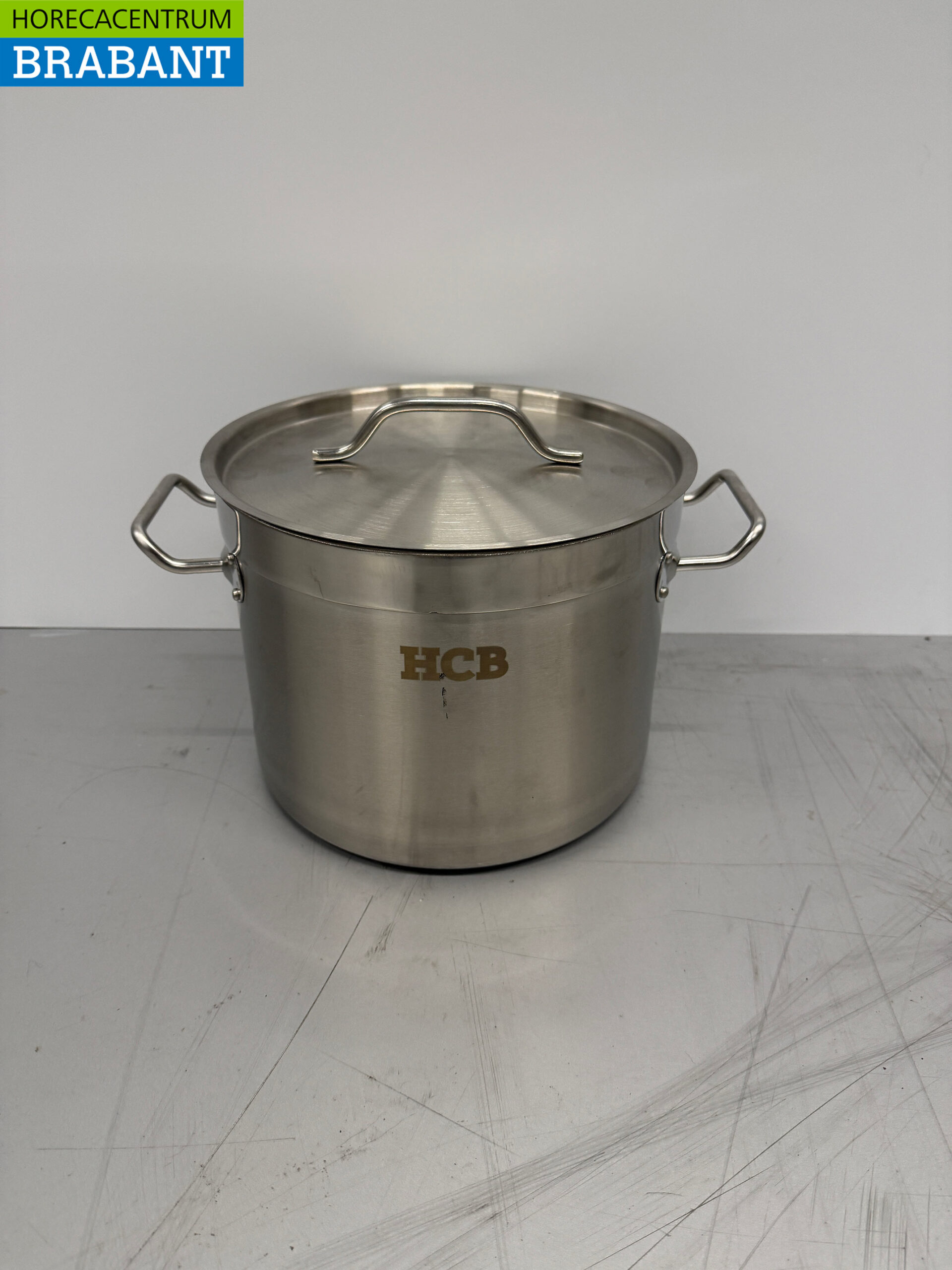 Acier inoxydable HCB Poêle de cuisson Poêle à soupe 25 x 19 cm 9 litres Restauration