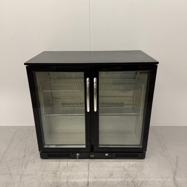 Maxxfrost Bar Cooler 2 portes battantes en verre 90 cm 230V Horeca