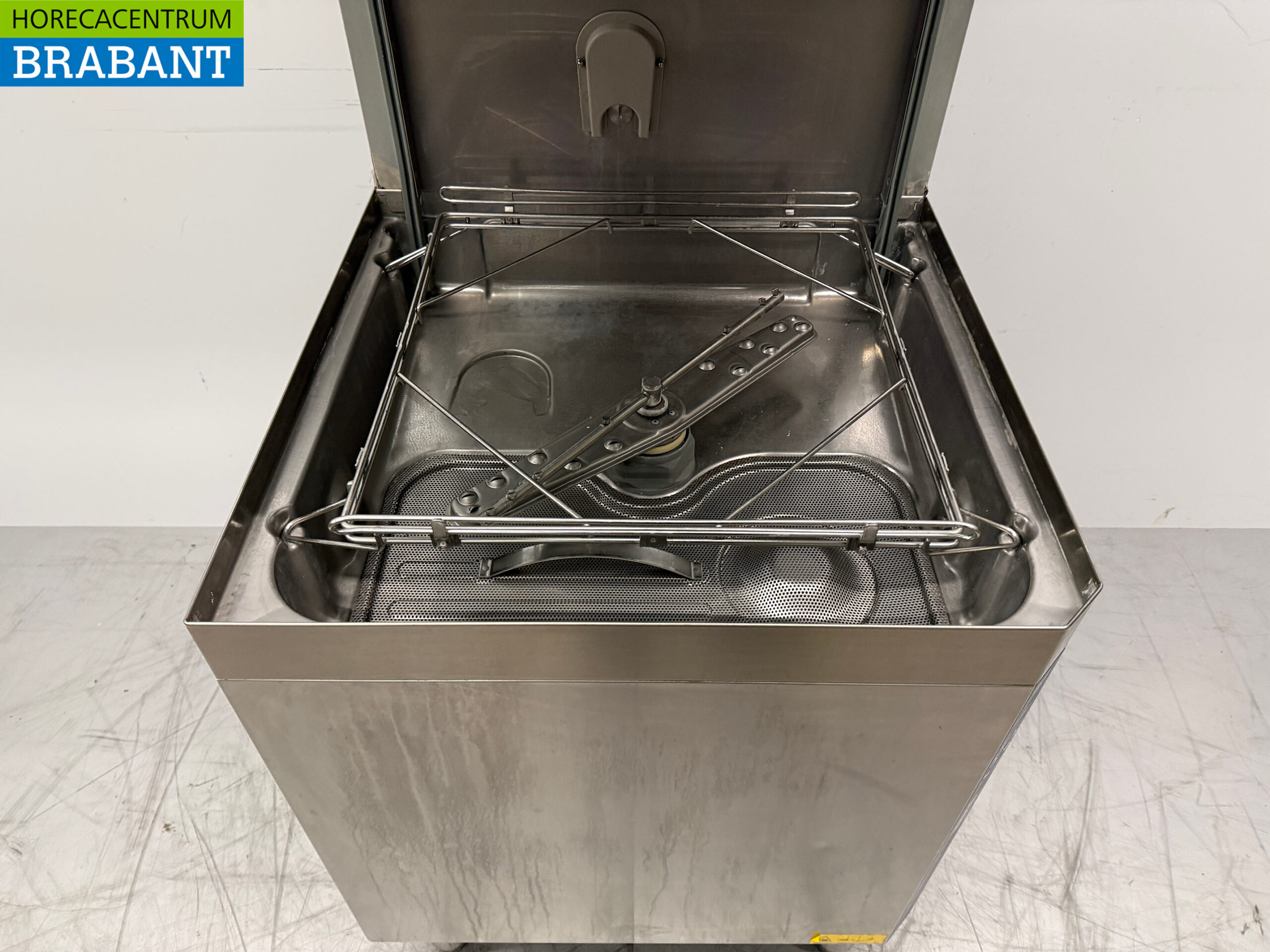 Lave-vaisselle à passage Zanussi en acier inoxydable 400V Horeca – Image 4