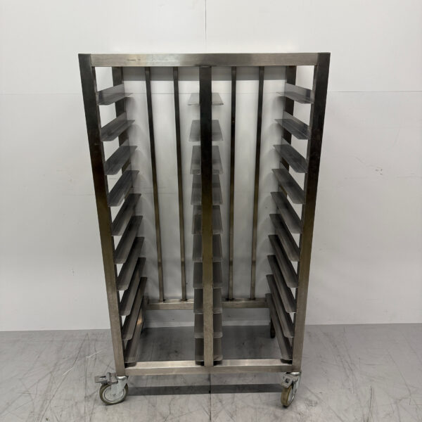 Chariot en acier inoxydable 20 x 1/1 GN 81 cm Restauration