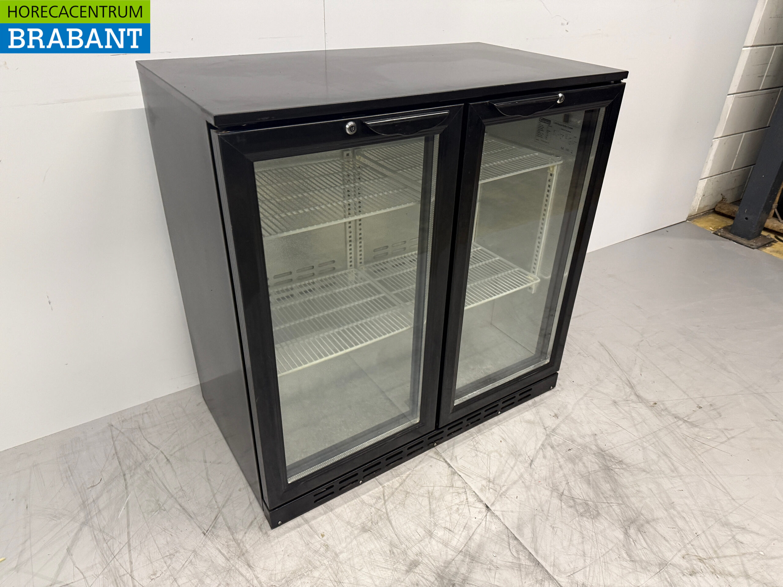 Cold Equip Bar Cooler 2 portes battantes en verre 90,5 cm 230V Horeca – Image 3