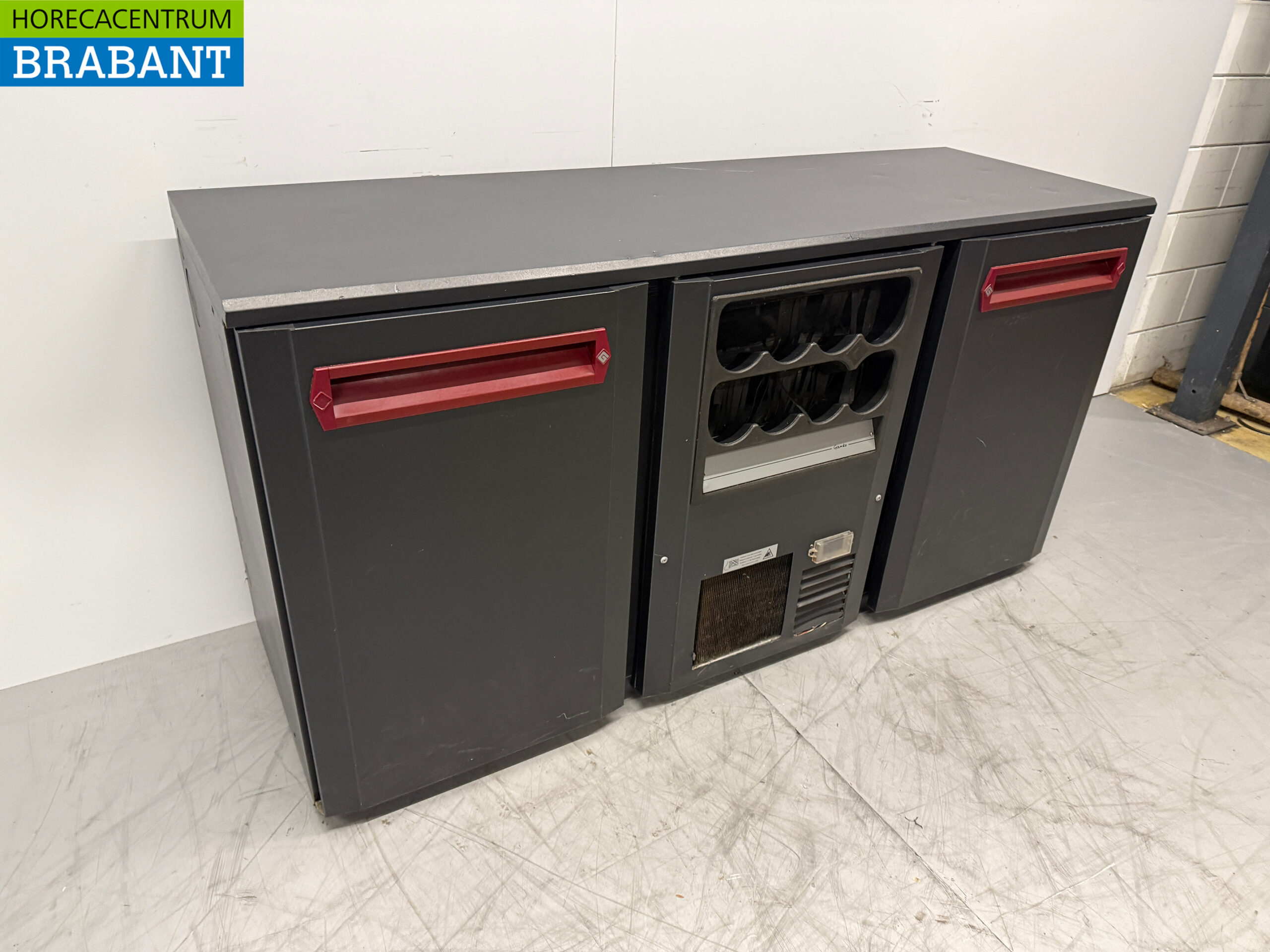 Gamko Bar réfrigéré avec nid à bouteilles 167 cm 230V Horeca – Image 3