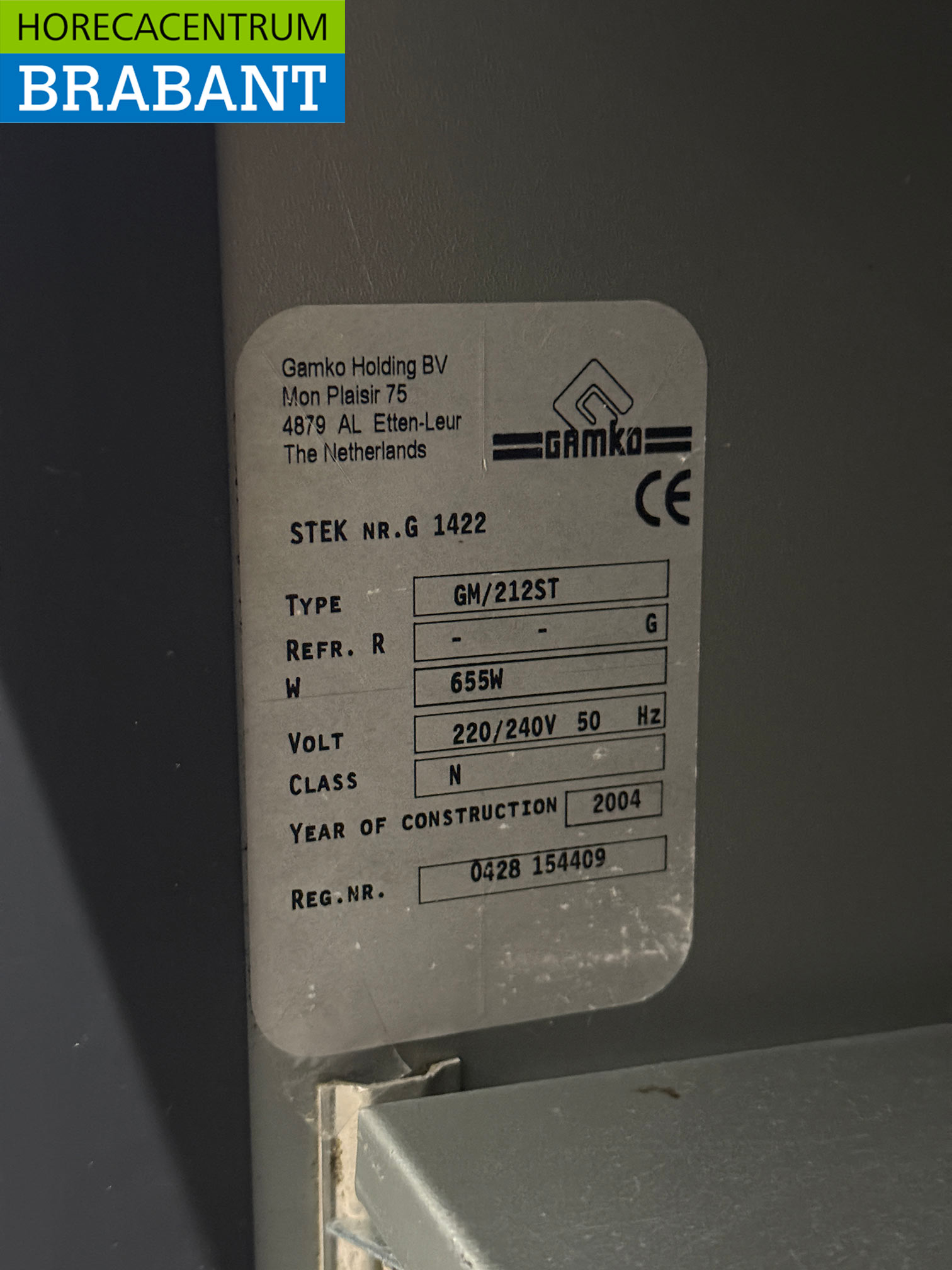 Gamko Bar réfrigéré avec nid à bouteilles 167 cm 230V Horeca – Image 5