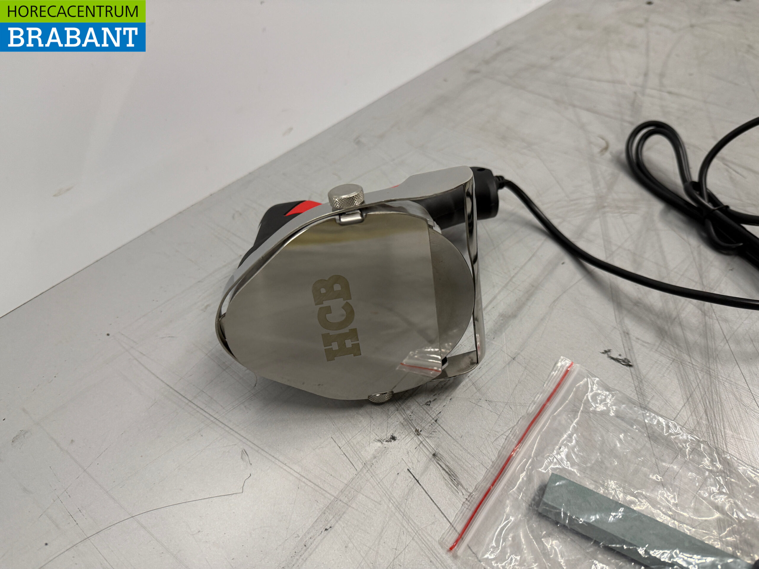 Couteau Doner en acier inoxydable Trancheur de kebab Cap. 60 kg/jour 230V Horeca – Image 2