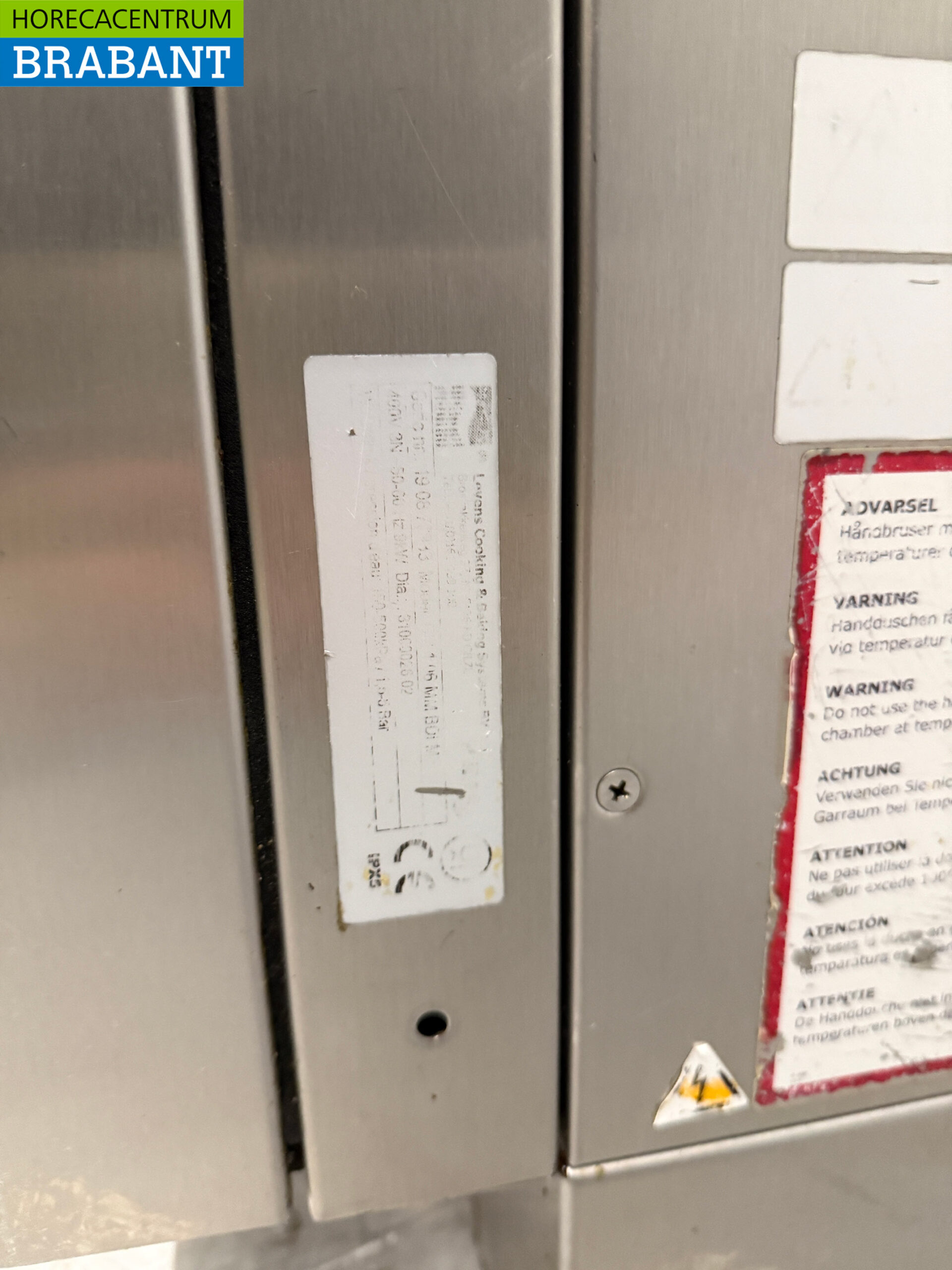 Acier inoxydable Leventi Me Combisteamer Steamer 6 x 60/40 cm 400V Horeca – Image 6