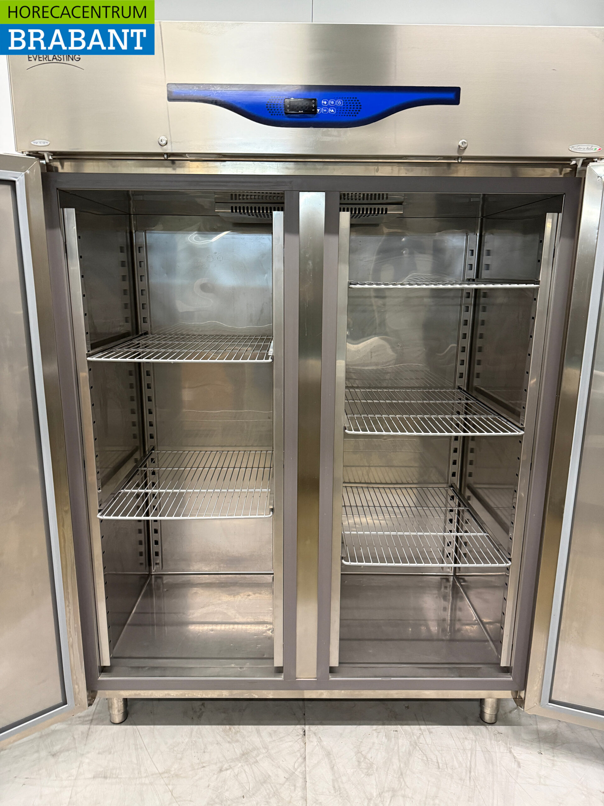 Congélateur Everlasting en acier inoxydable à double porte 1365 litres 230V Horeca – Image 4
