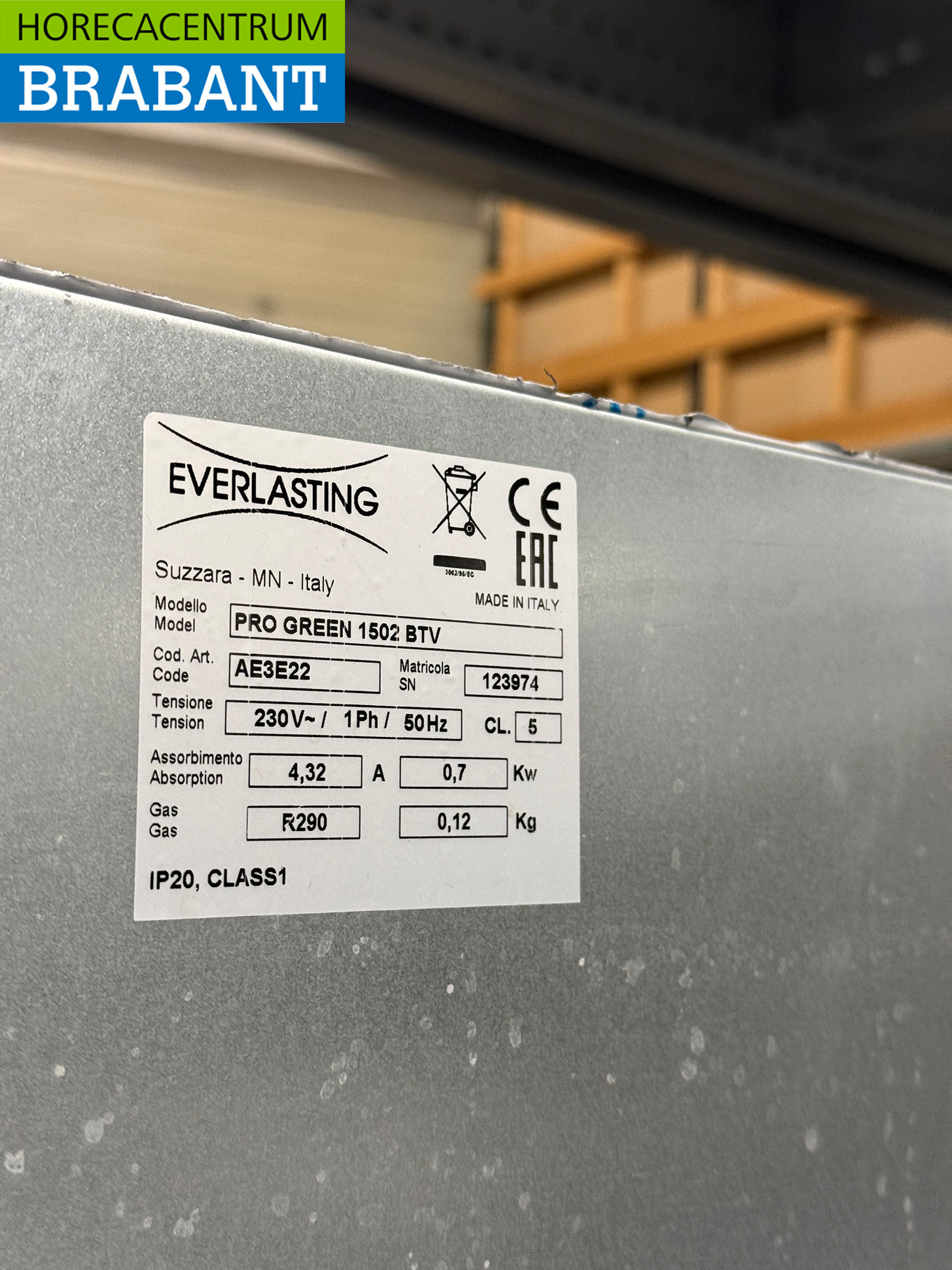 Congélateur Everlasting en acier inoxydable à double porte 1365 litres 230V Horeca – Image 5