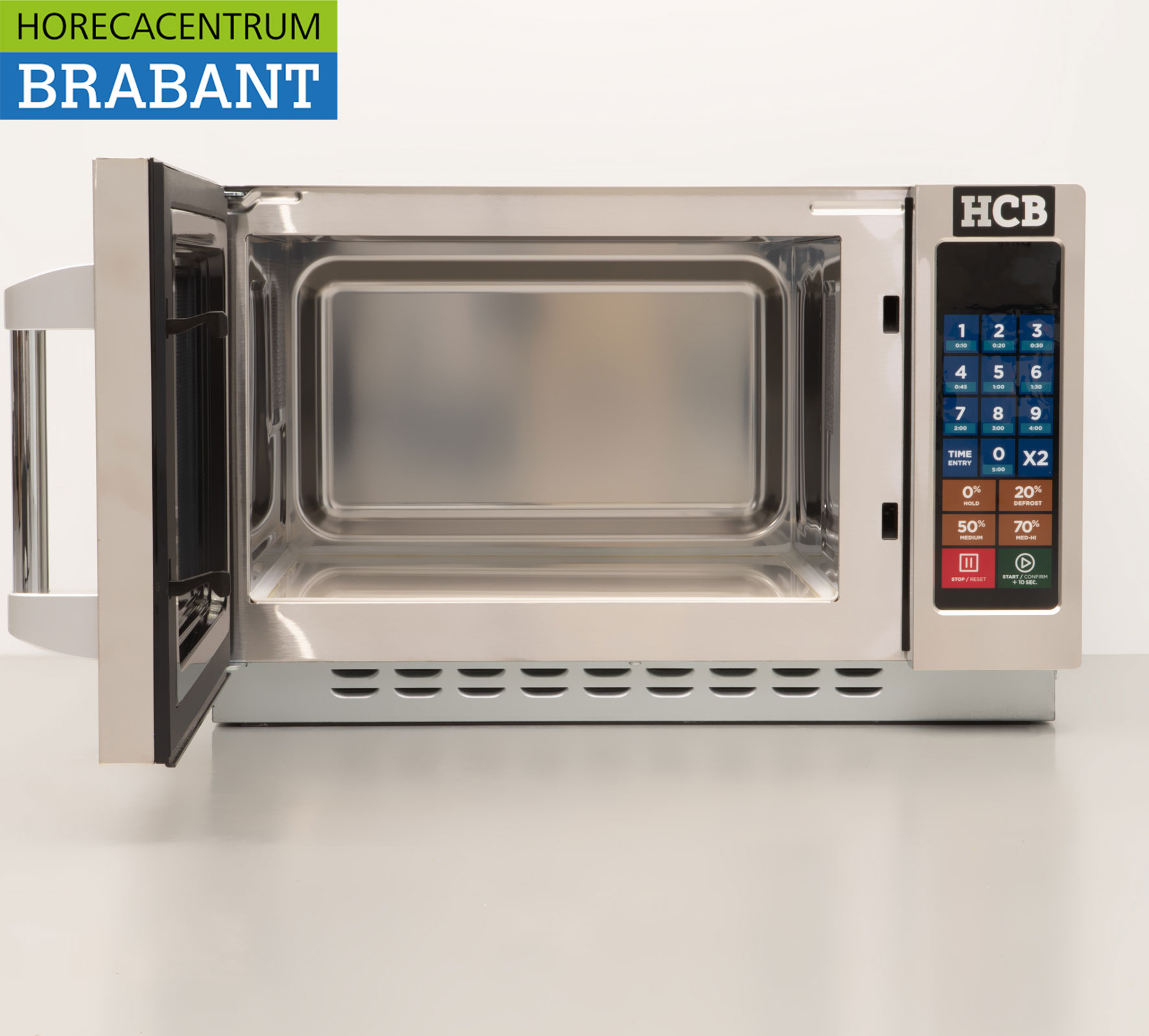 Four à micro-ondes HCB en acier inoxydable 34 litres 1000 watts 230V Horeca – Image 5