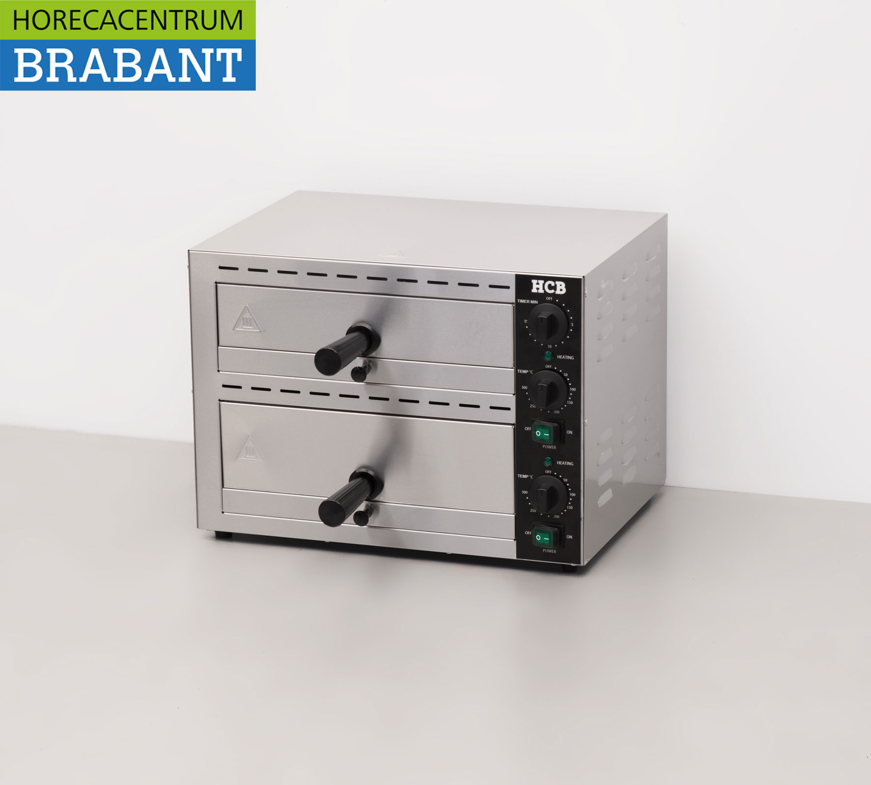 HCB acier inoxydable Double Four à Snack Four à Pizza 230V Catering – Image 2