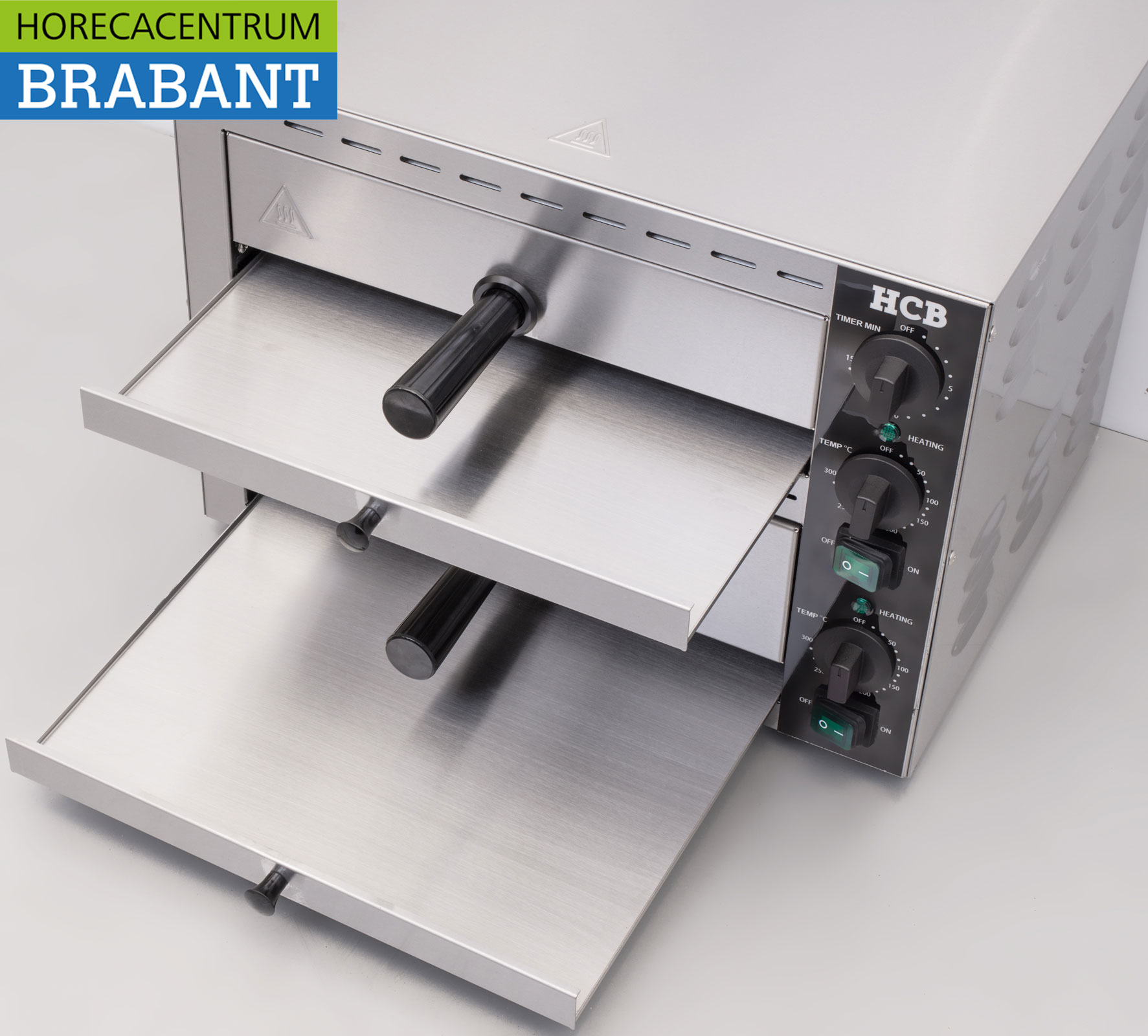 HCB acier inoxydable Double Four à Snack Four à Pizza 230V Catering – Image 4