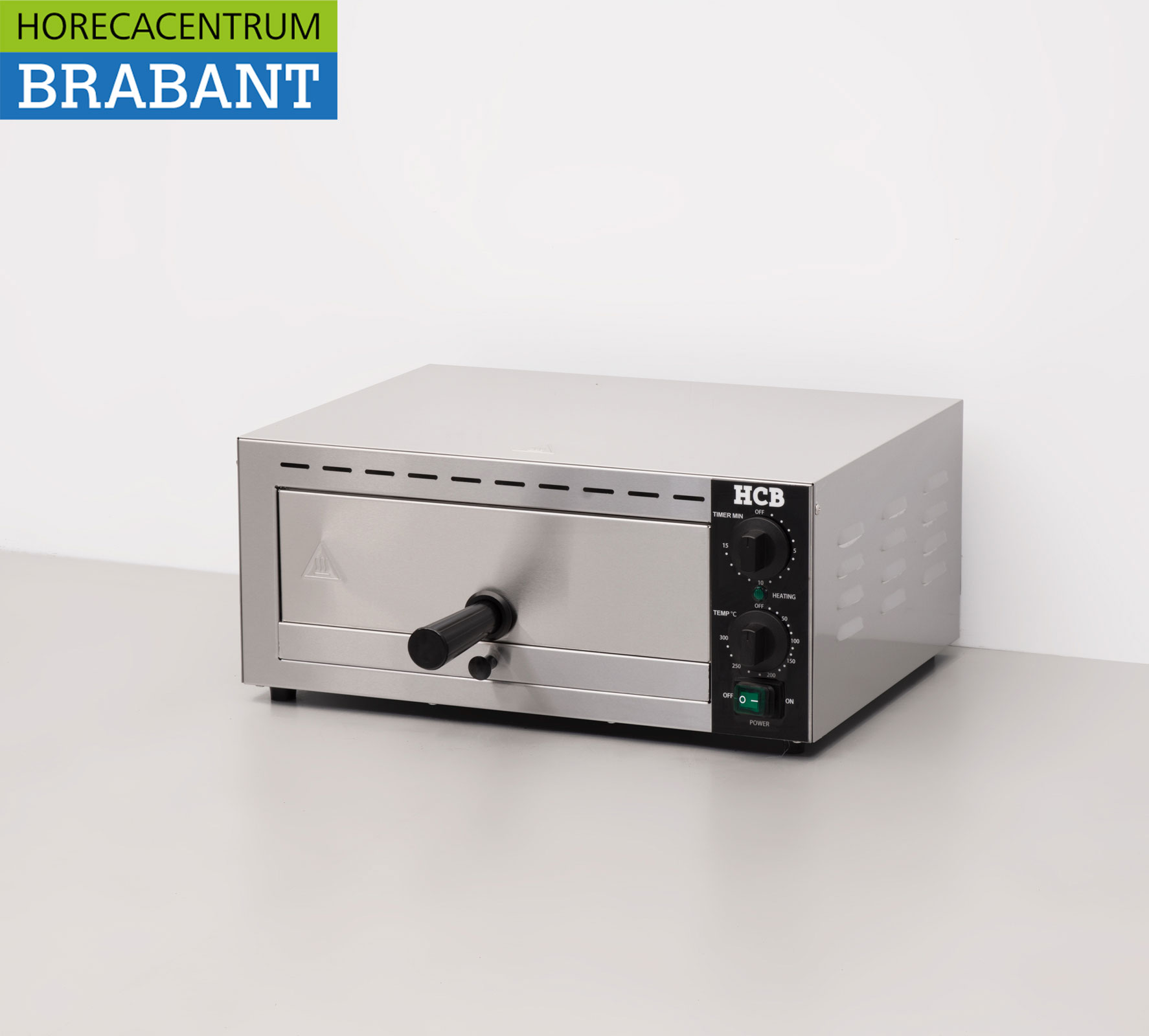 Four Snack HCB en acier inoxydable Four à Pizza 230V Catering – Image 2