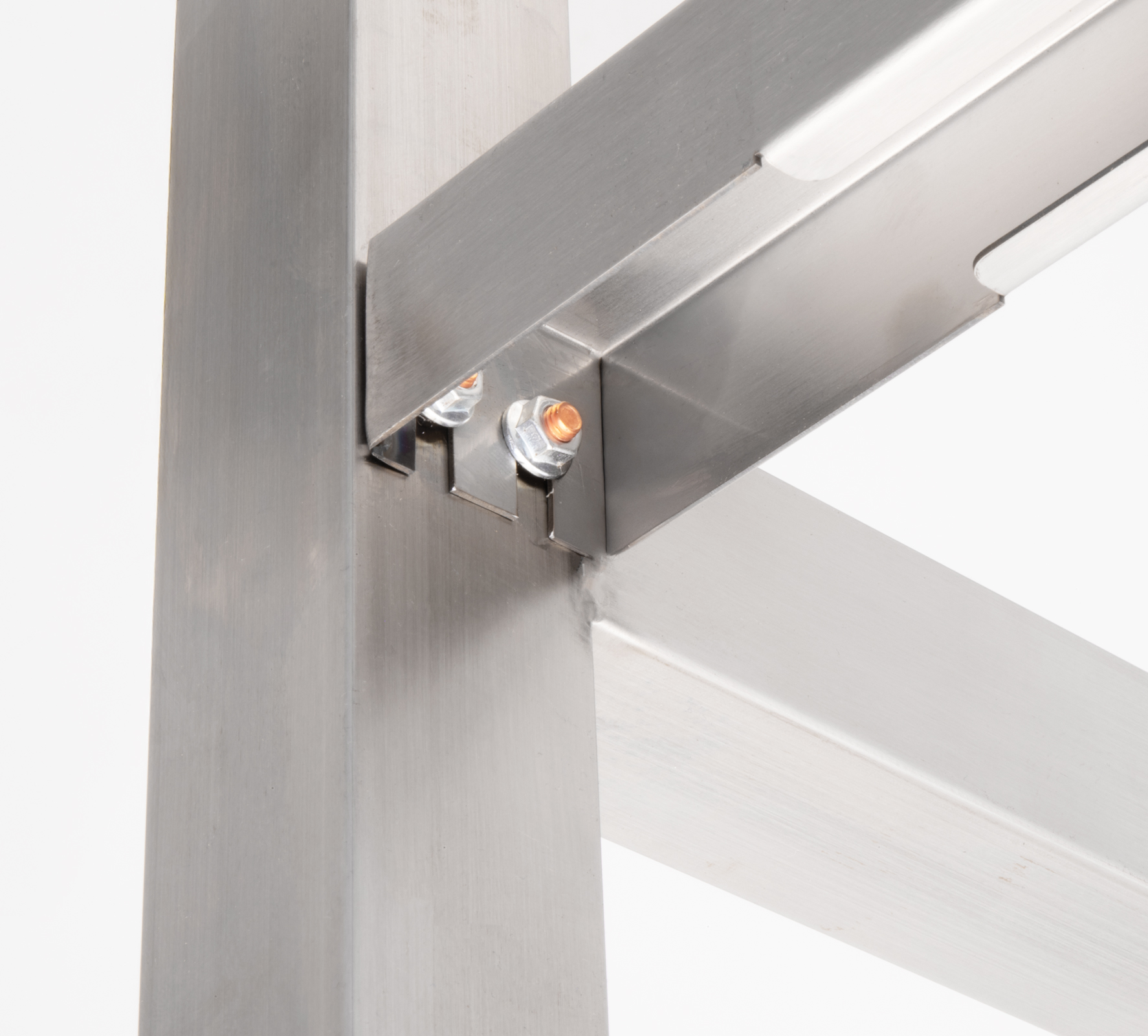 Table de travail HCB en acier inoxydable Premium-line 120 x 60 x 85 cm Restauration – Image 7