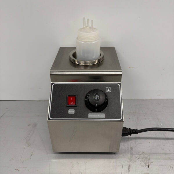 Chauffe-sauce en acier inoxydable Chauffe-bouteille 1 x 950 ml Chocolat Fromage Confiture Whisky 230V Horeca