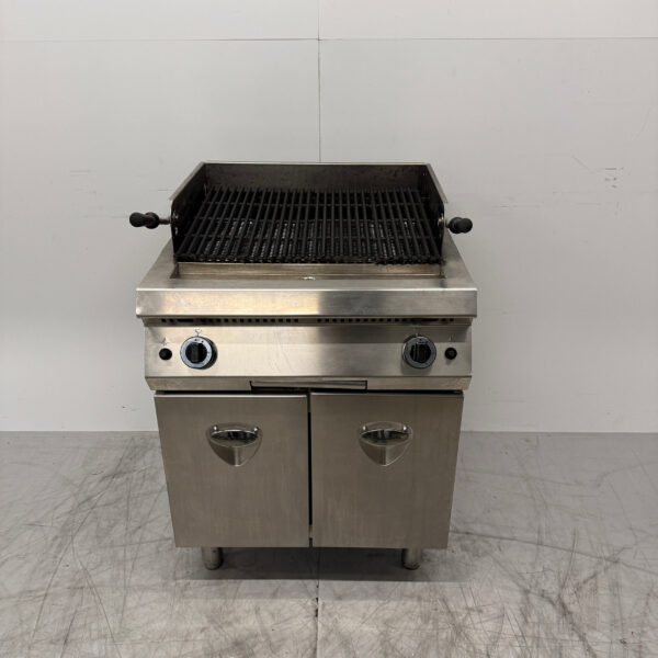 Angelo Po Grill en acier inoxydable Lavagrill 70 cm GAS Restauration