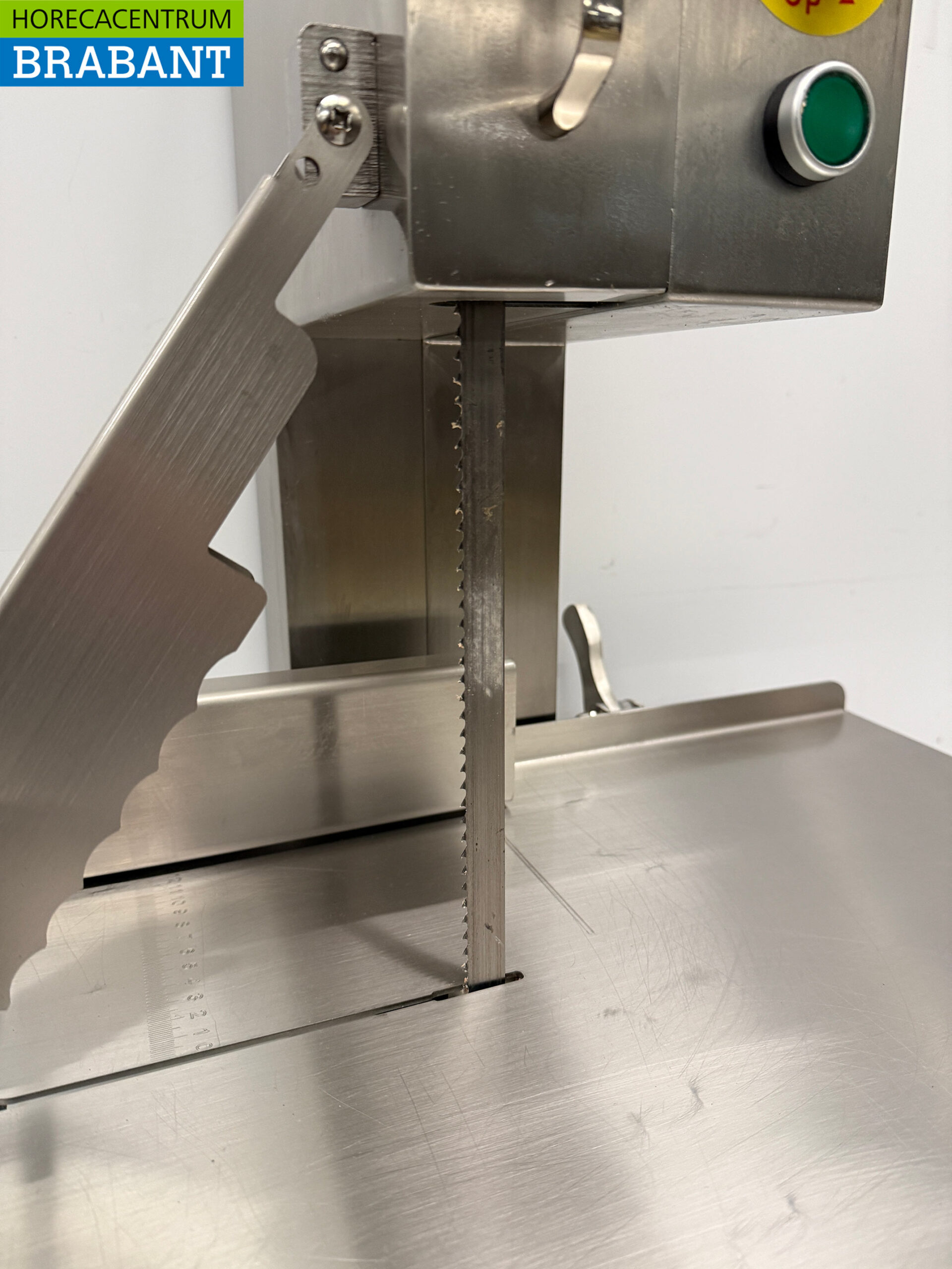 Scie à ruban en acier inoxydable scie à os table inclinable 1650 mm 230V Boucherie Traiteur – Image 5