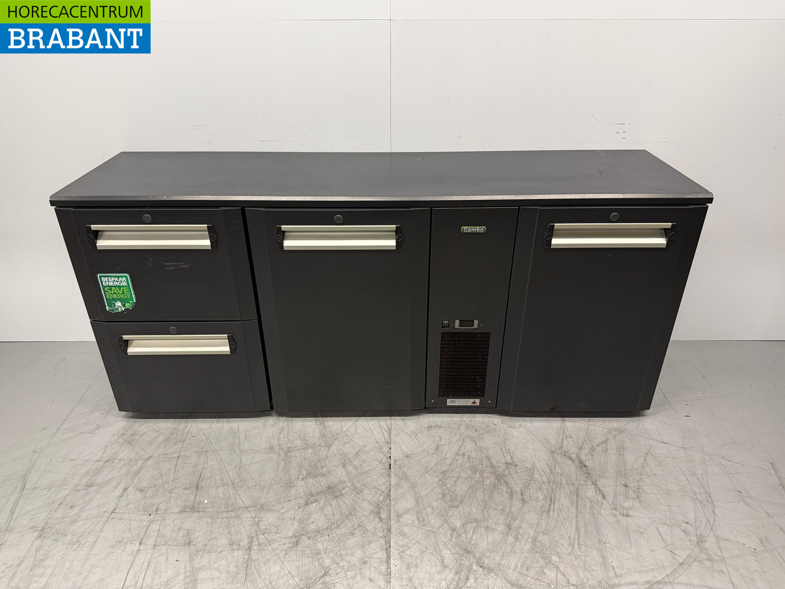 Gamko Bar Cooler 2 portes et 2 tiroirs 197,5 cm 230V Horeca