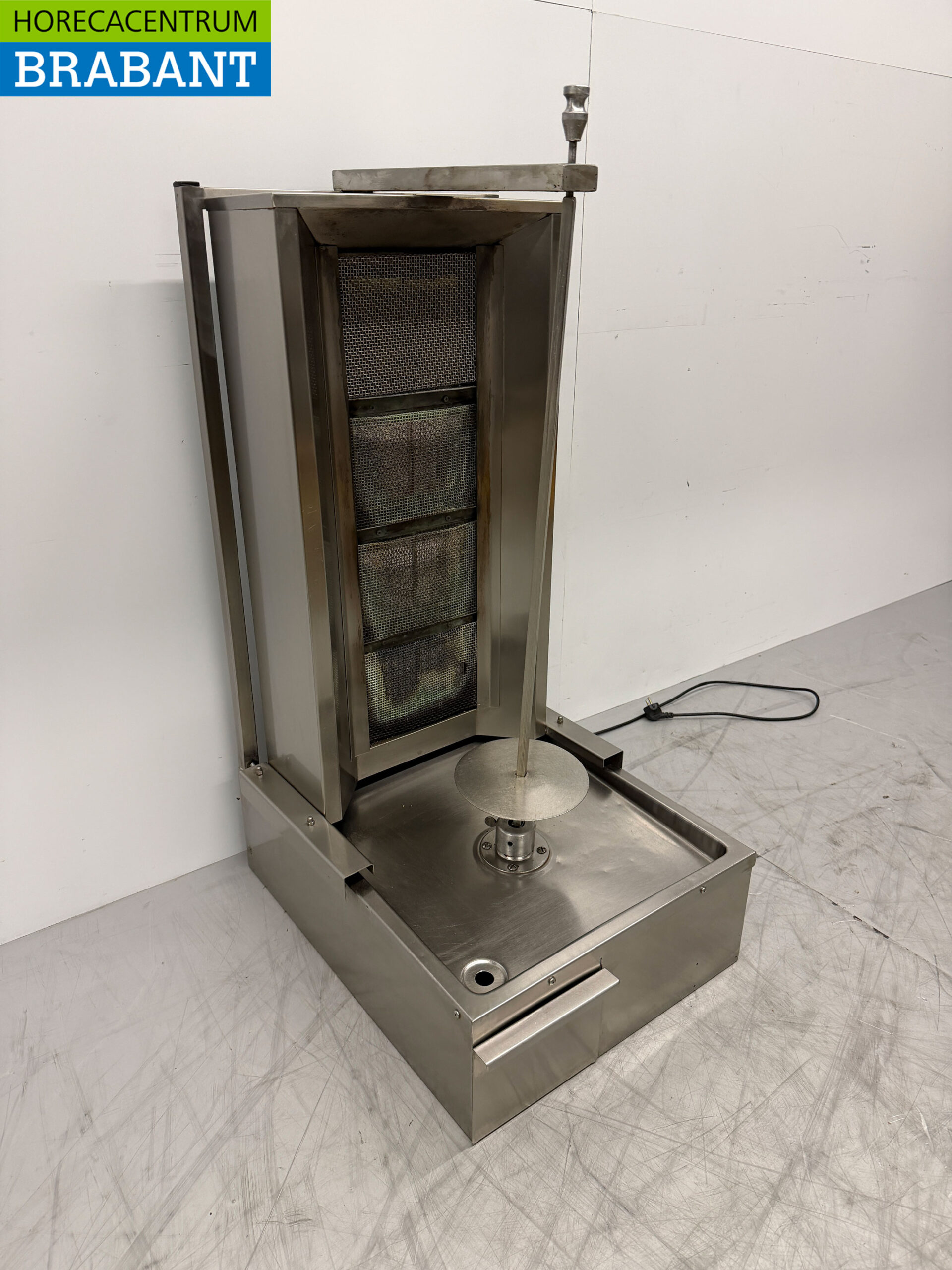 Gril Doner en acier inoxydable 4 brûleurs Gaz Restauration – Image 3