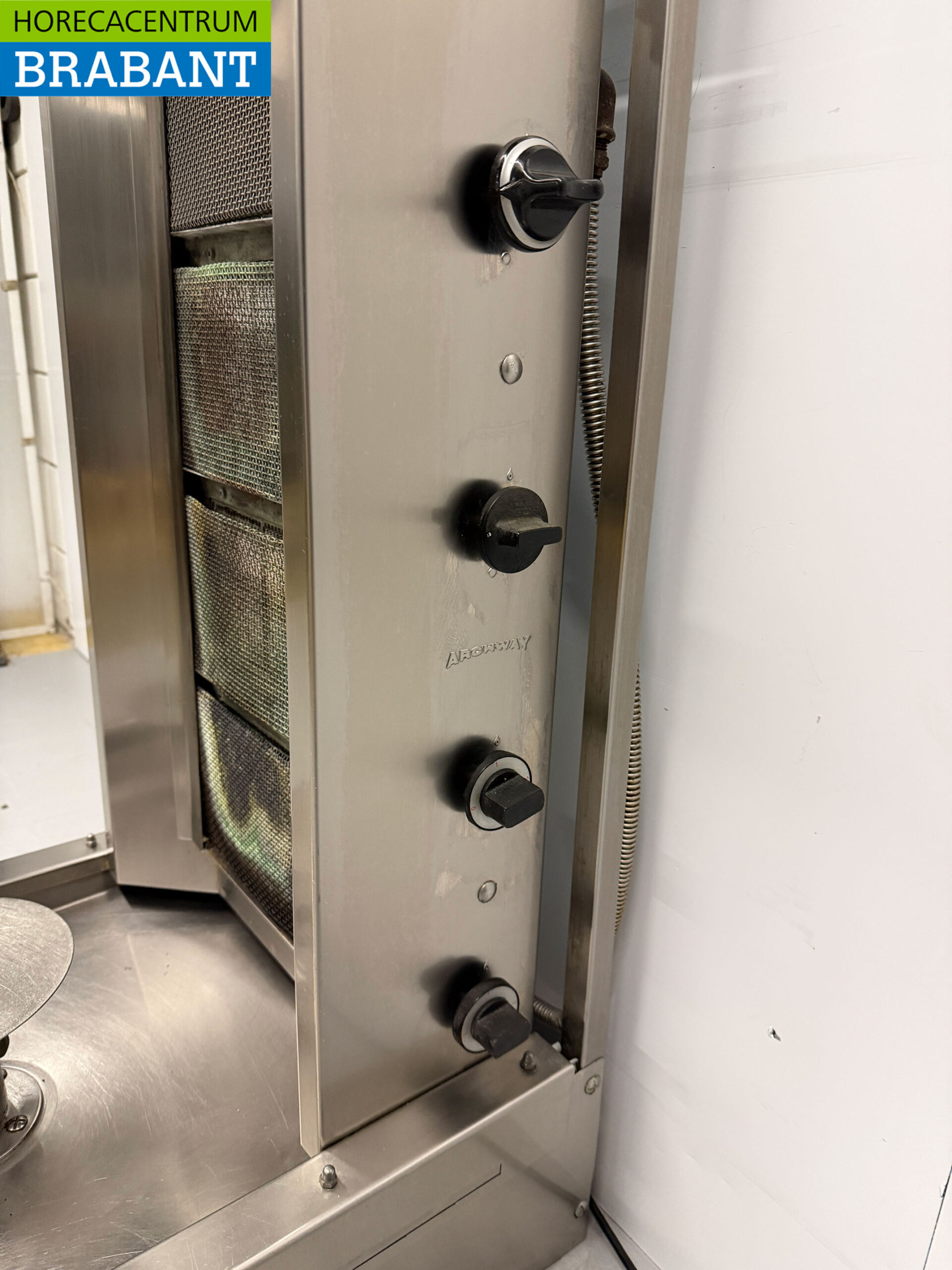 Gril Doner en acier inoxydable 4 brûleurs Gaz Restauration – Image 4