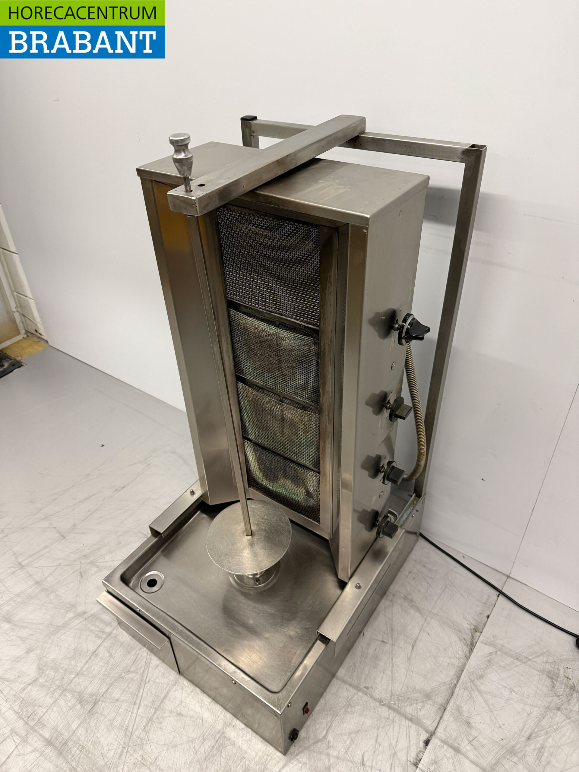 Gril Doner en acier inoxydable 4 brûleurs Gaz Restauration – Image 5