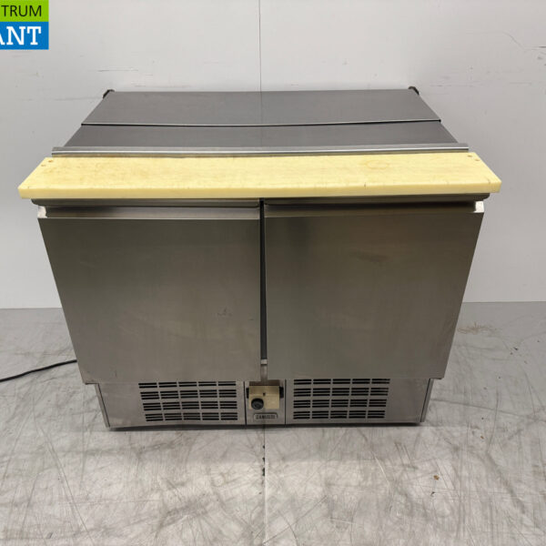 Acier inoxydable Zanussi Saladette 2 portes 95,5 cm 230V Horeca
