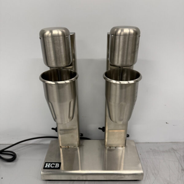 Double milk-shaker en acier inoxydable Milk shaker Milk shake mixer 750 ml 230V Horeca