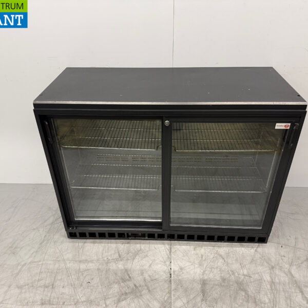 Gamko Bar Cooler 2 portes coulissantes en verre 120 cm 230V Horeca