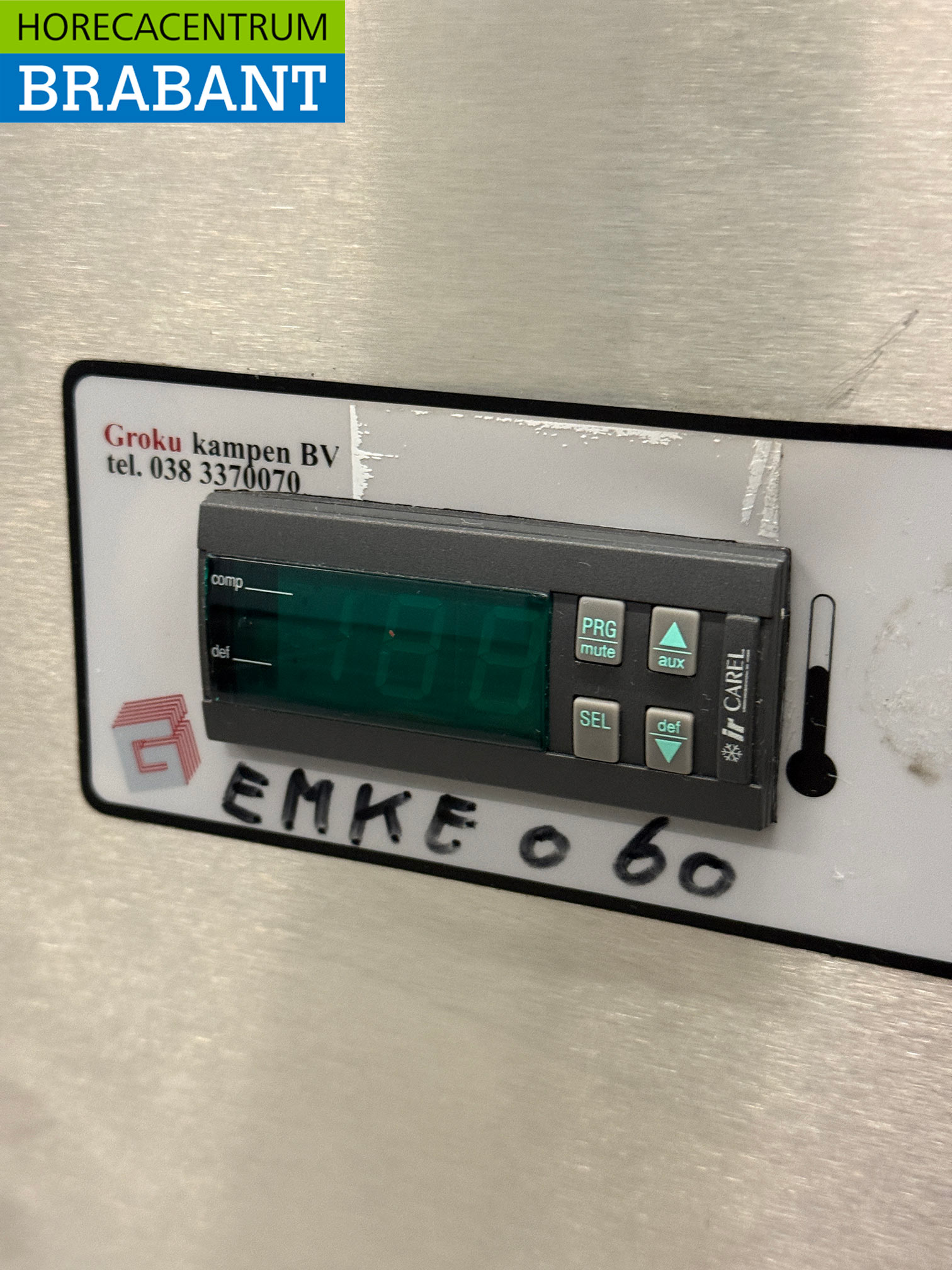 Vitrine Groku en acier inoxydable 6 volets 140 cm 230V Horeca – Image 8