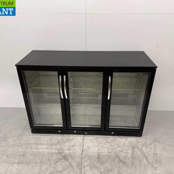 Maxxfrost Bar Cooler 3 portes pliantes en verre 133,5 cm 230V Horeca