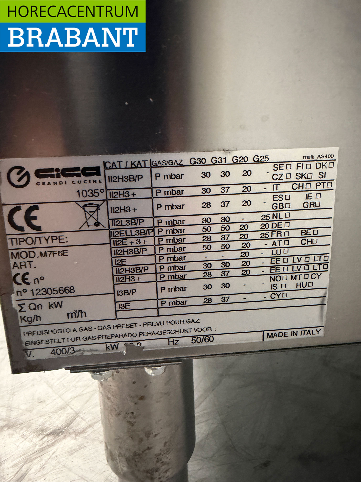 Friteuse double Giga en acier inoxydable 2 x 8 litres 400V Horeca – Image 6